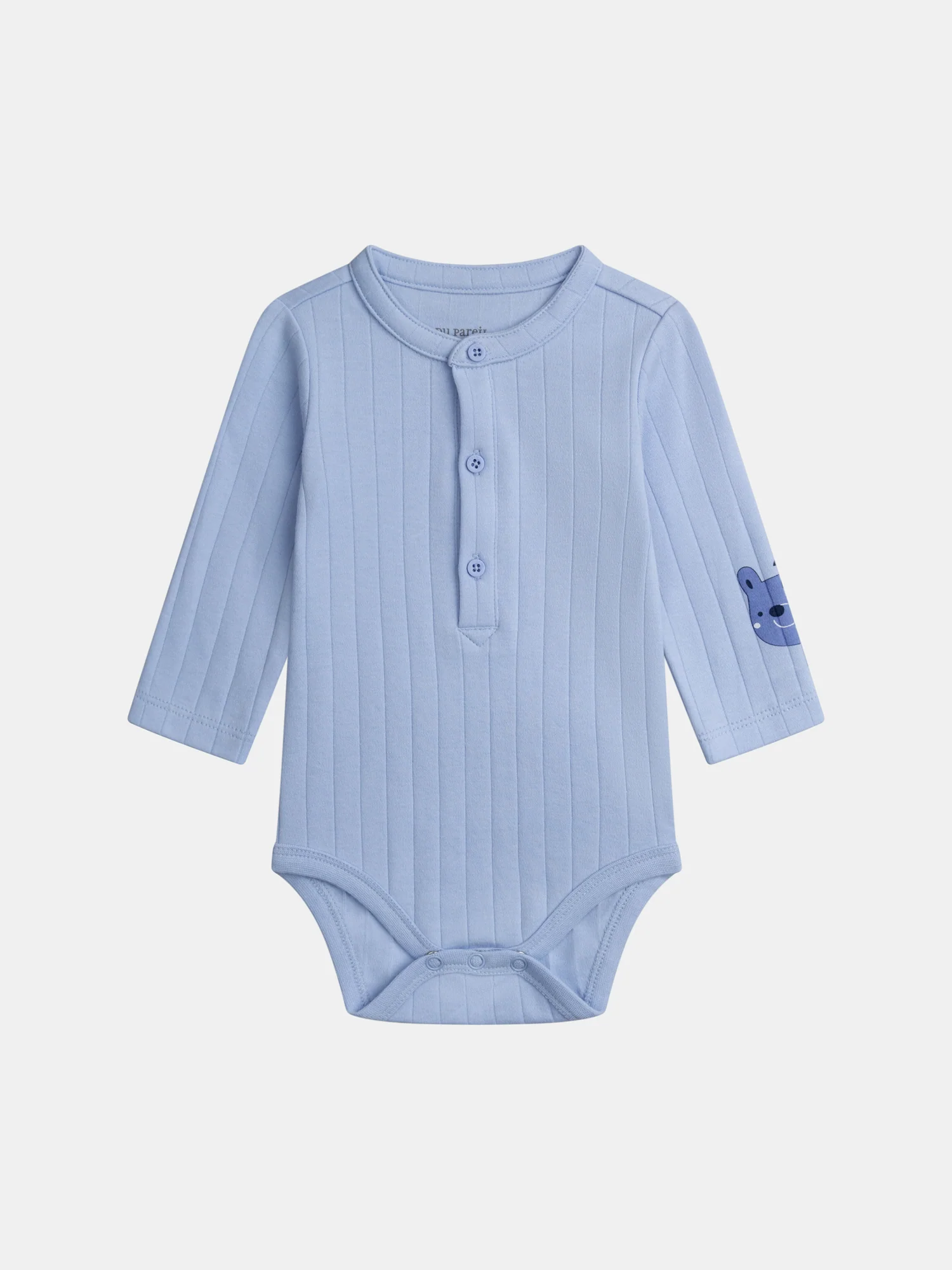 Ensemble salopette et body pour bébé garçon - Image 2