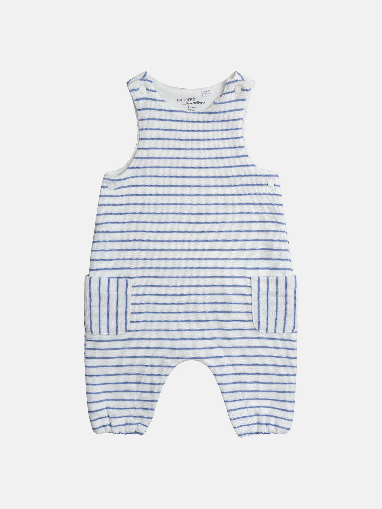 Ensemble salopette et body pour bébé garçon - Image 5
