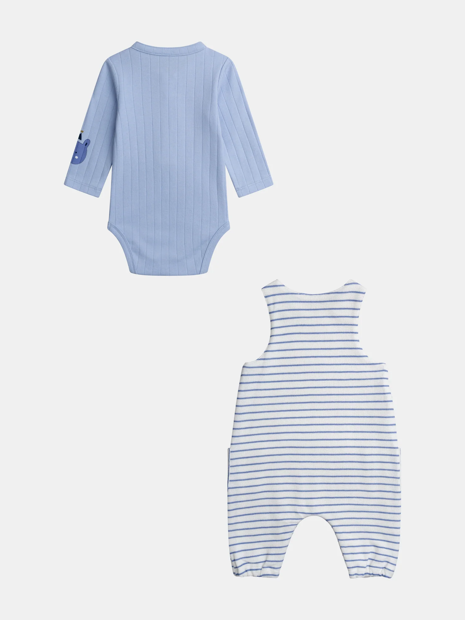 Ensemble salopette et body pour bébé garçon - Image 8
