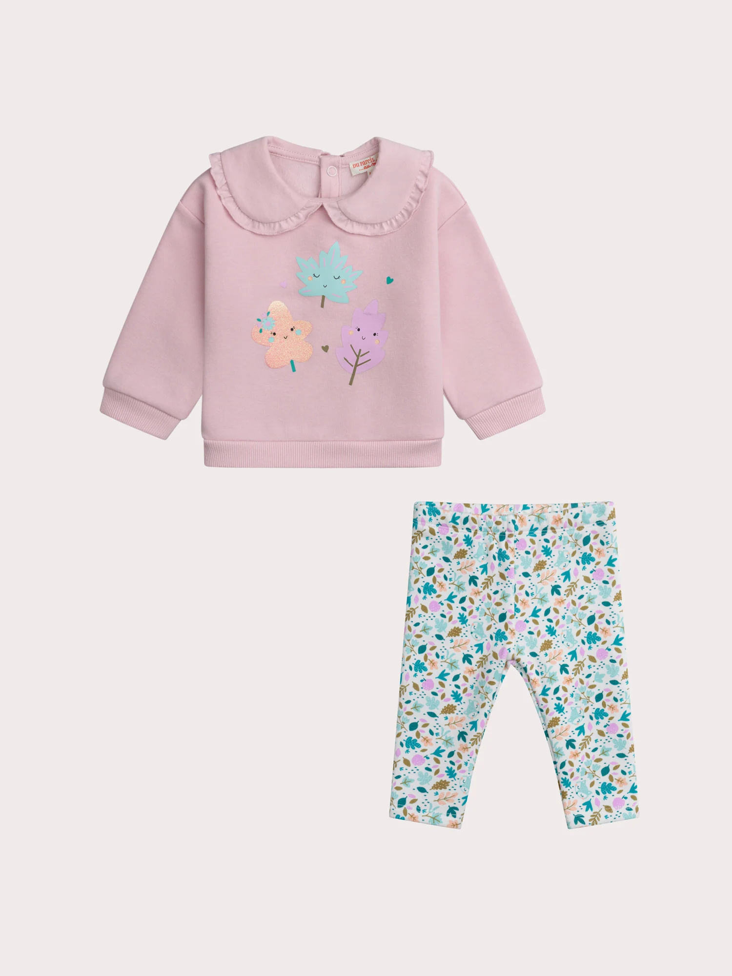 Ensemble sweat pour bébé fille