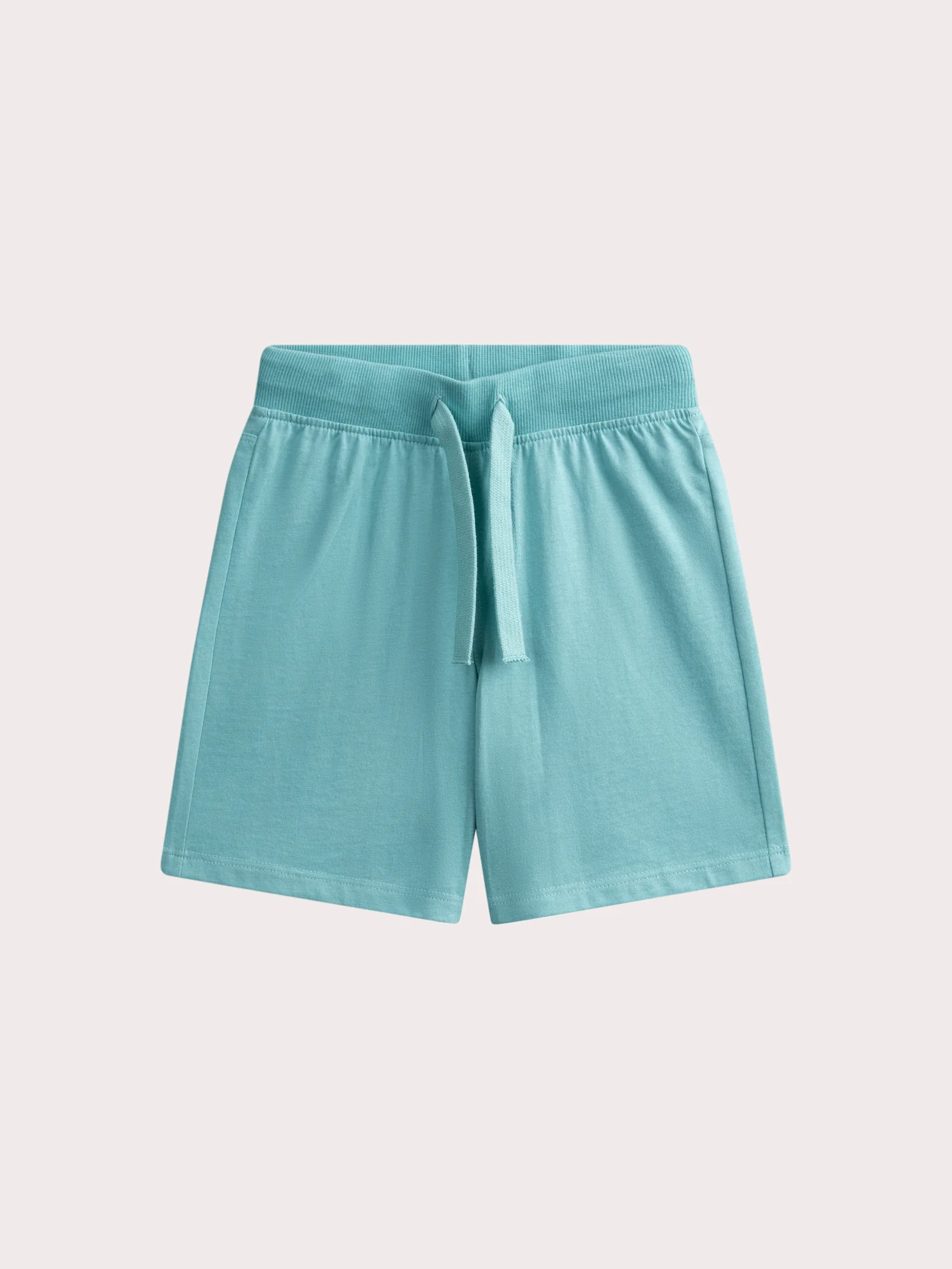 Ensemble t-shirt animation palmiers et short vleu ciel - Image 6