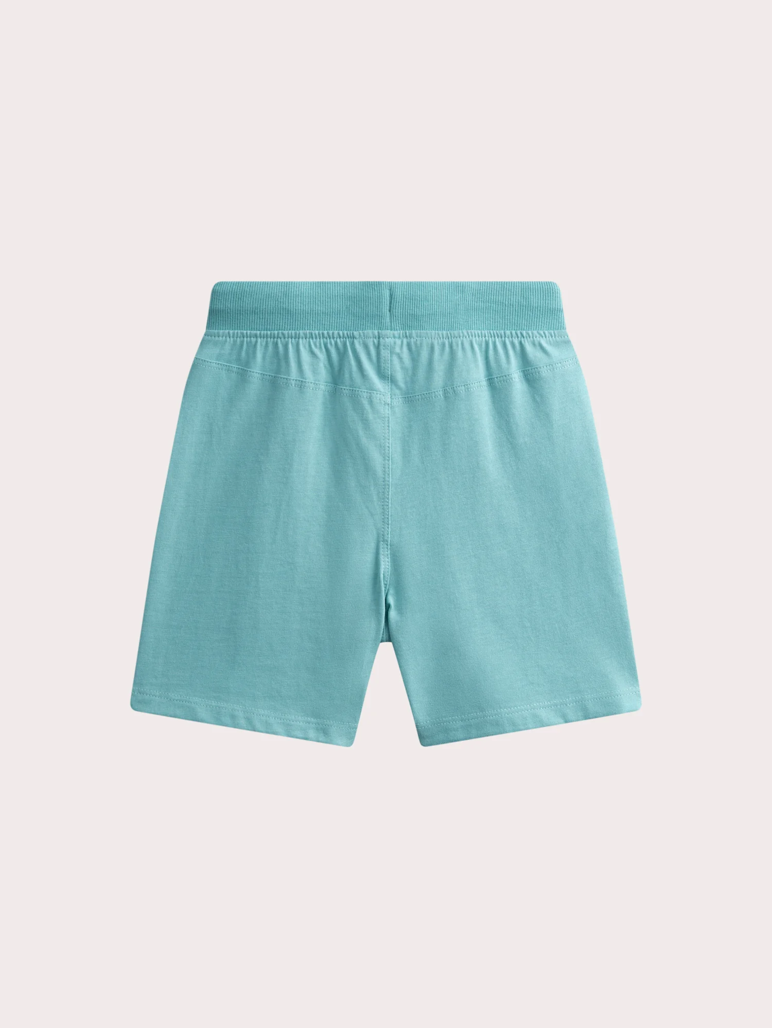 Ensemble t-shirt animation palmiers et short vleu ciel - Image 8