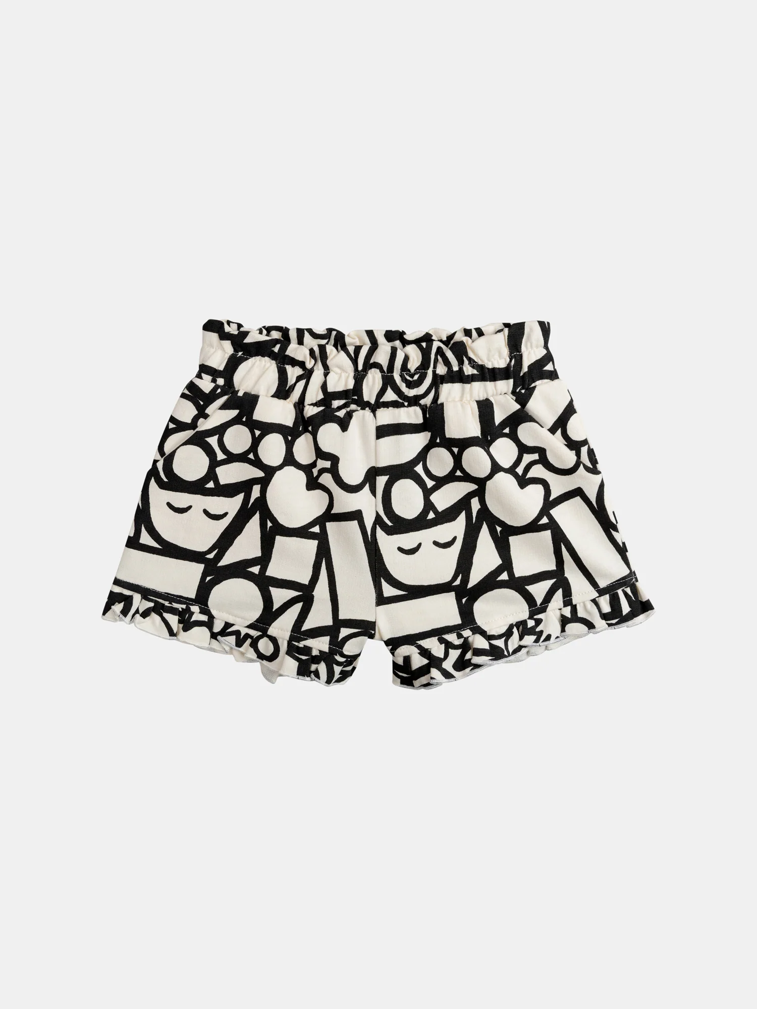 Ensemble t-shirt et short avec imprimé intégral "GRAPHIC" pour bébé fille - Image 7