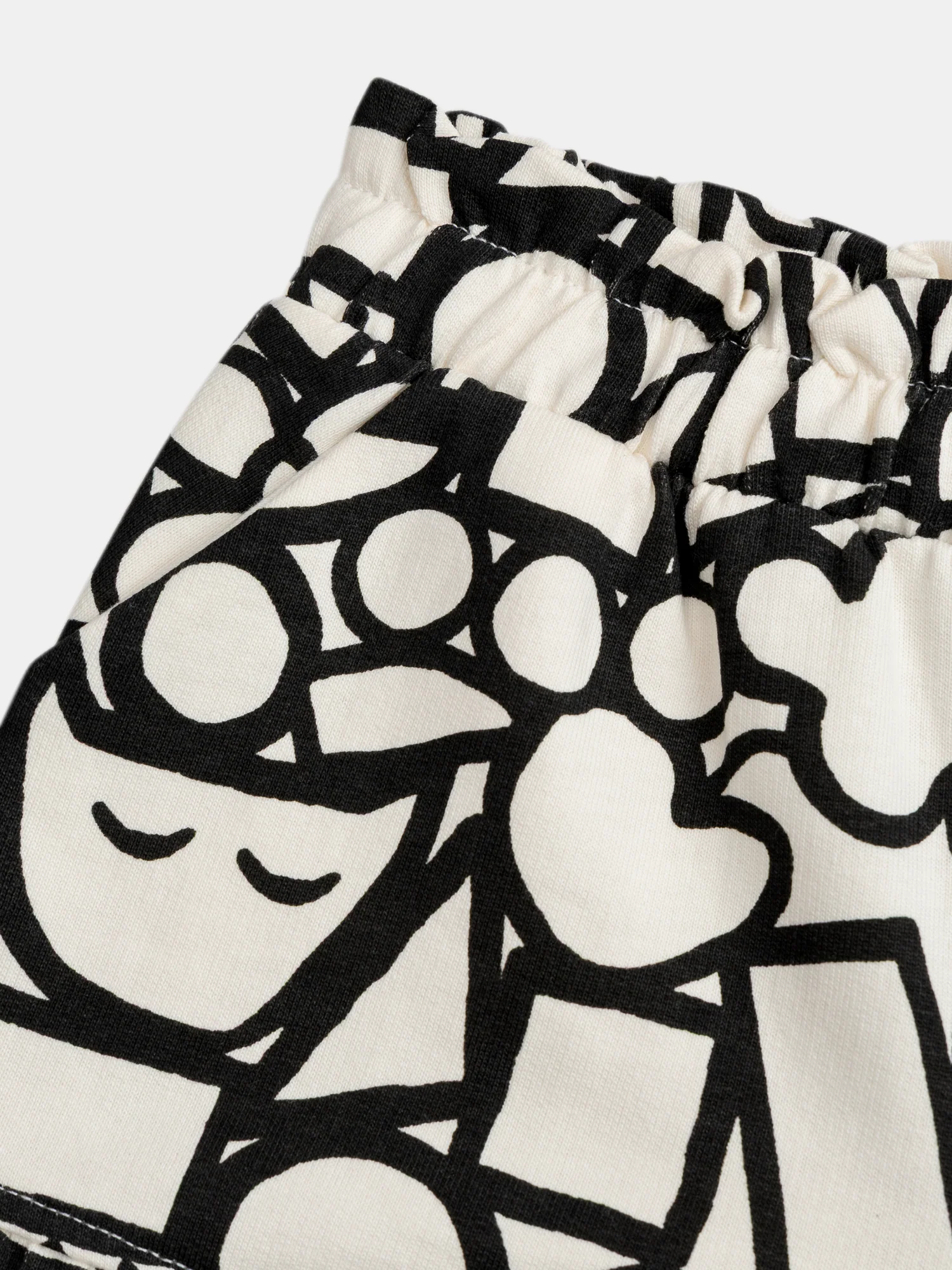 Ensemble t-shirt et short avec imprimé intégral "GRAPHIC" pour bébé fille - Image 8