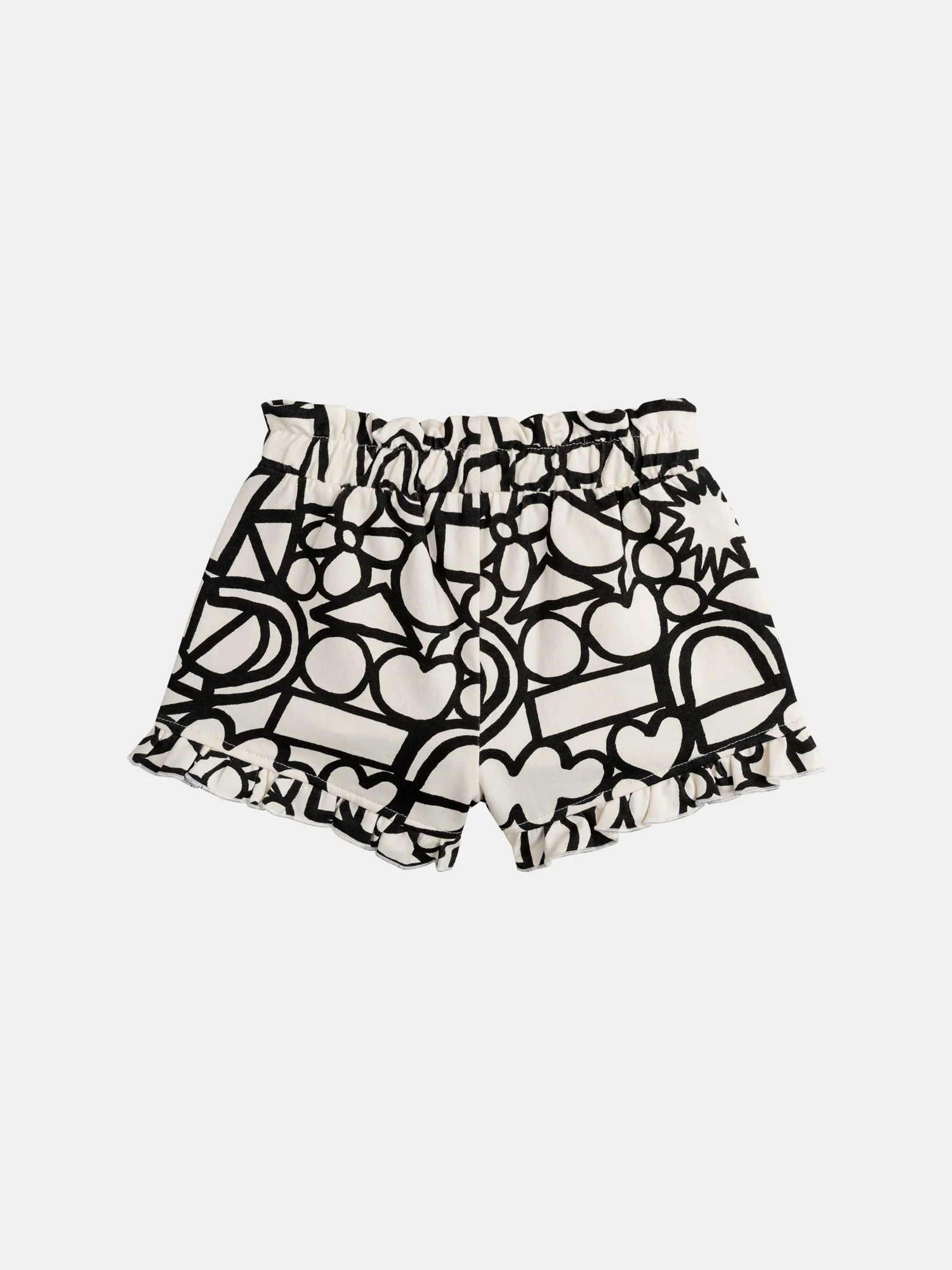 Ensemble t-shirt et short avec imprimé intégral "GRAPHIC" pour bébé fille - Image 9