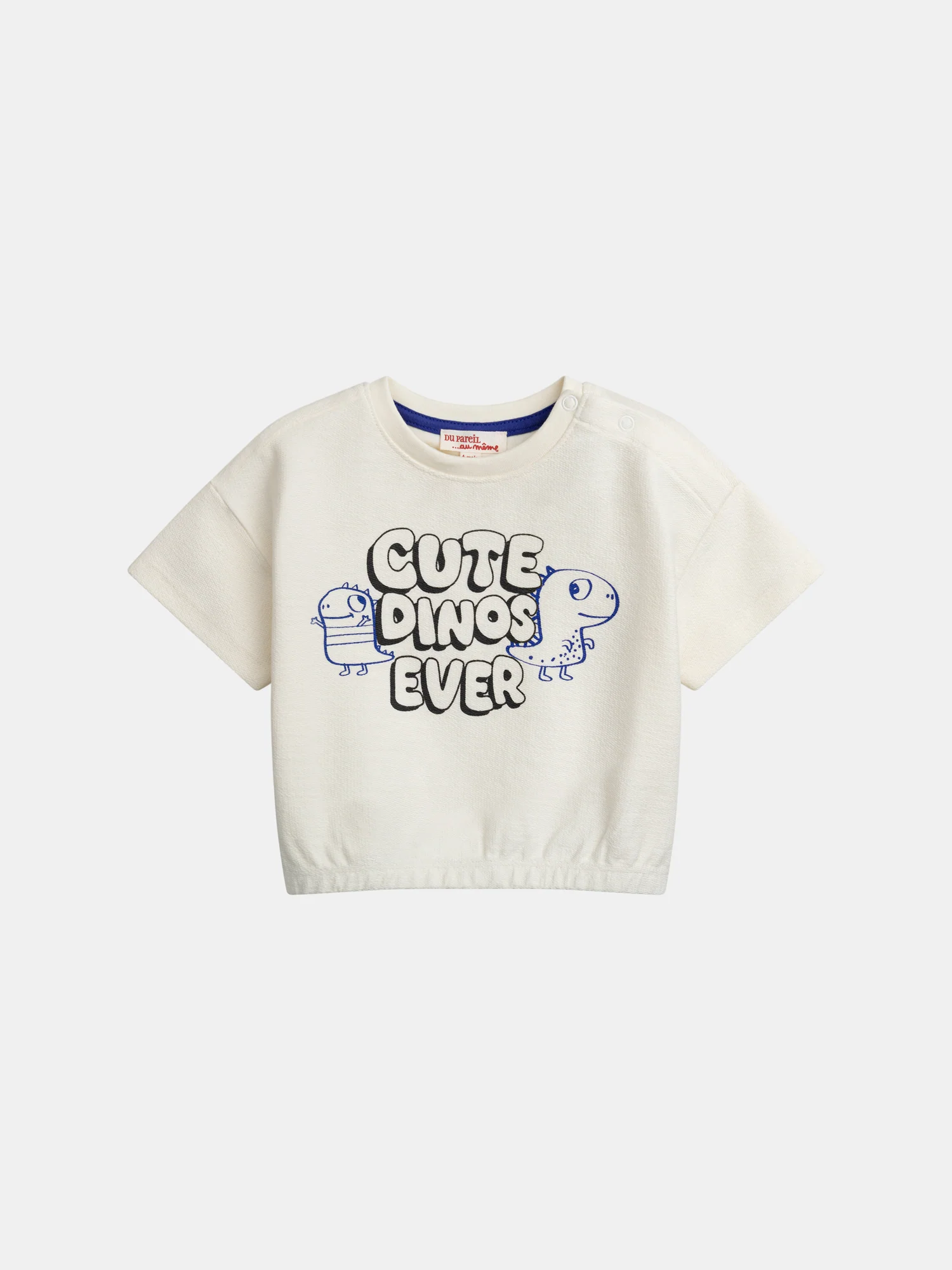 Ensemble t-shirt et short "Cute Dinos" pour bébé garçon - Image 5