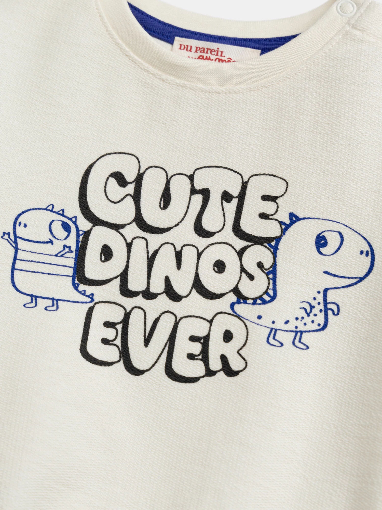 Ensemble t-shirt et short "Cute Dinos" pour bébé garçon - Image 6
