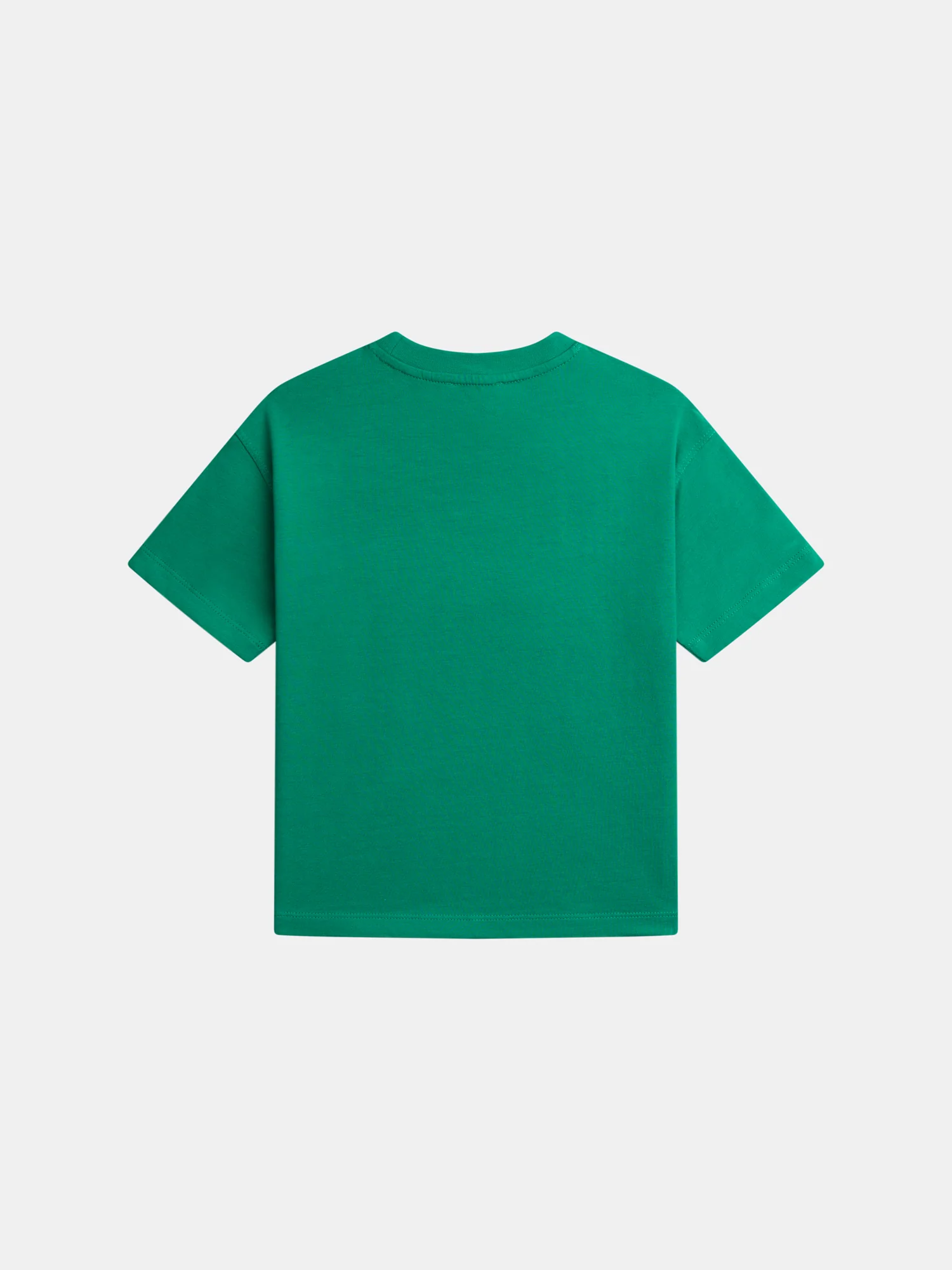 Ensemble t-shirt vert et short bleu foncé avec animation pour garçon - Image 8