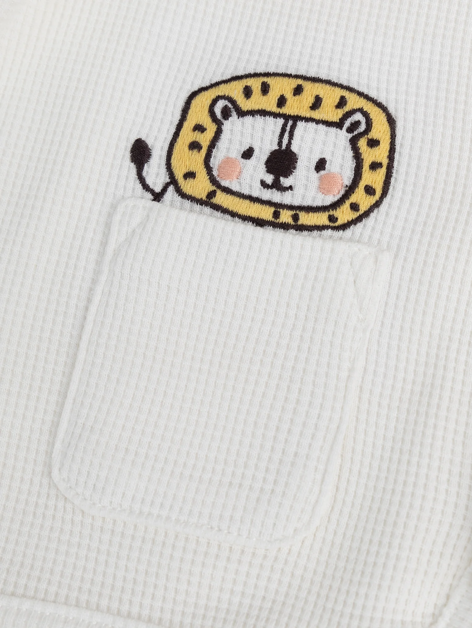 Gilet léger de naissance écru - Image 3