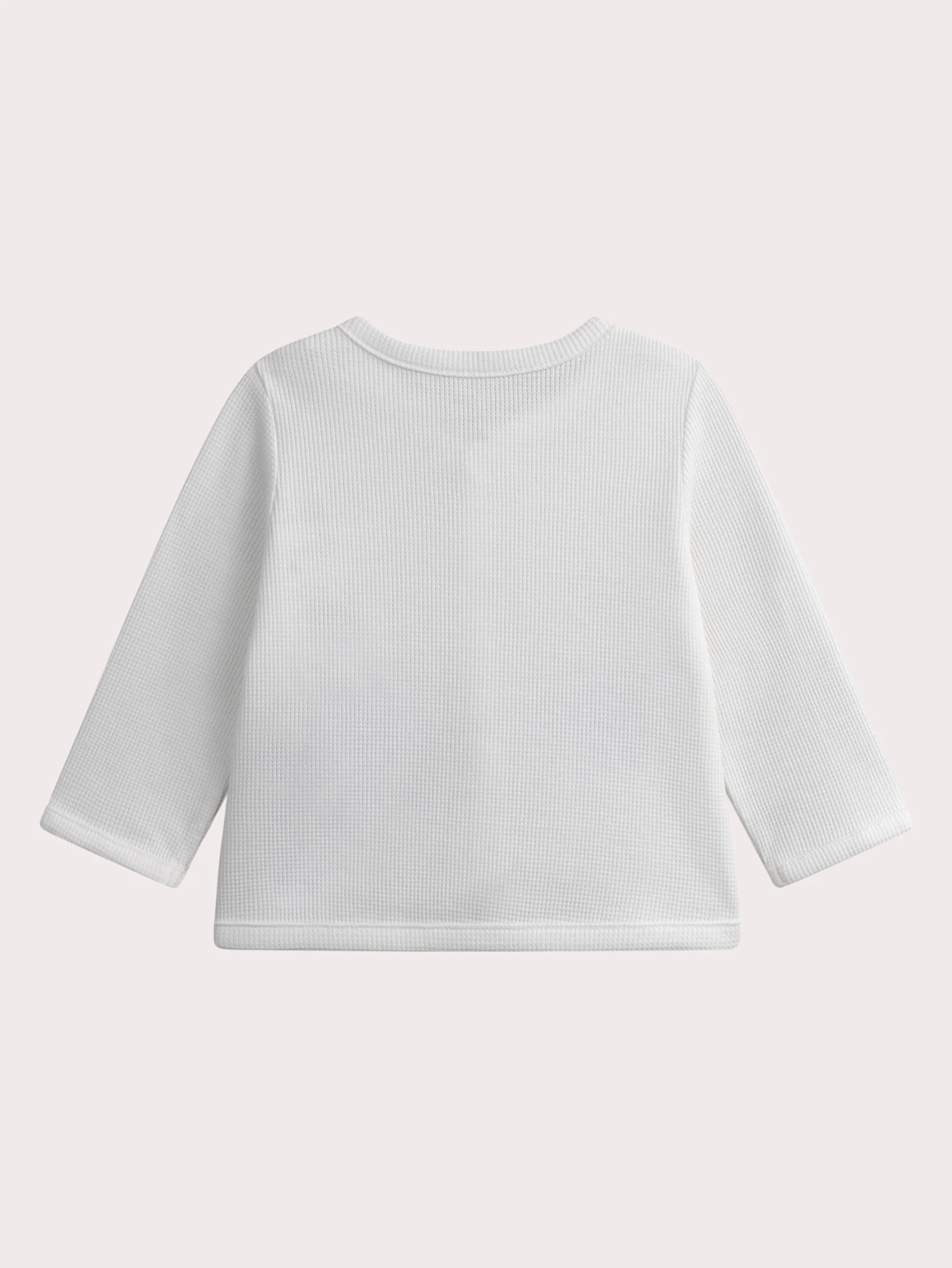 Gilet léger de naissance écru - Image 4