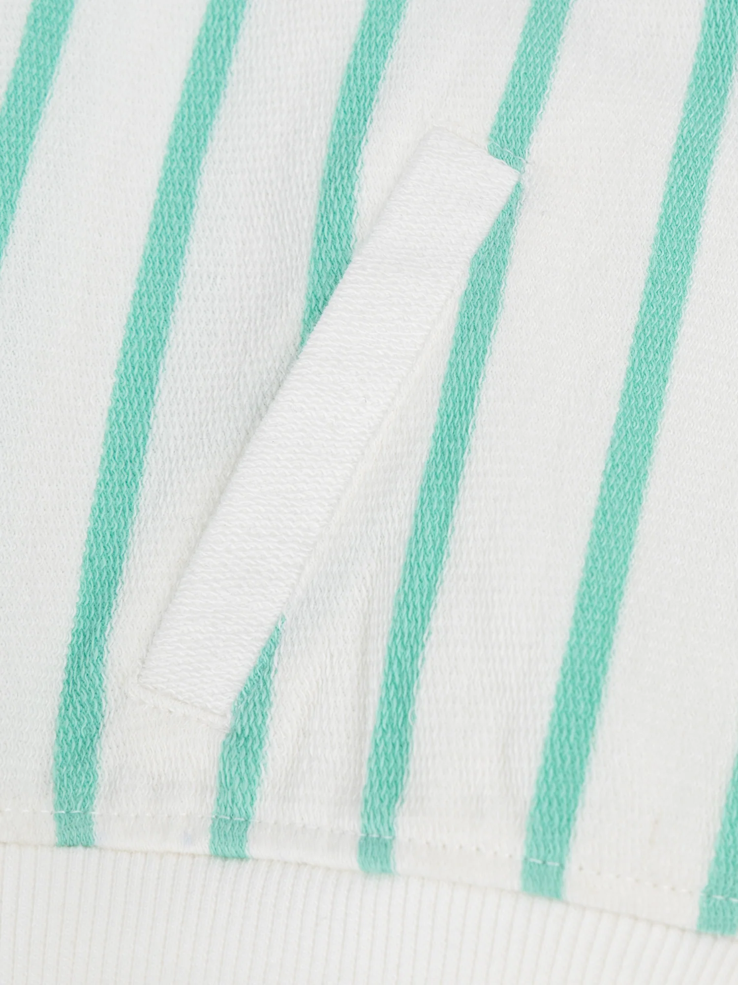 Gilet vert d'eau zippé rayé "Club Surfs" pour bébé garçon - Image 3