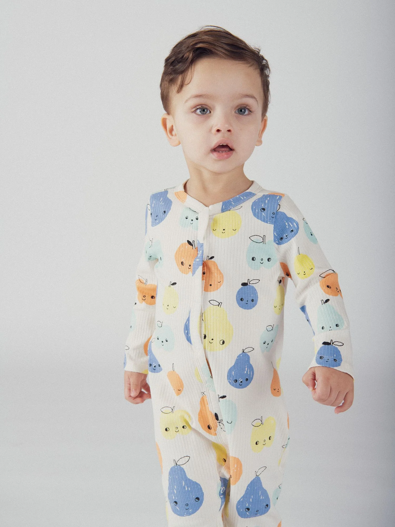 Grenouillère à motifs fruits pour bébé garçon - Image 3