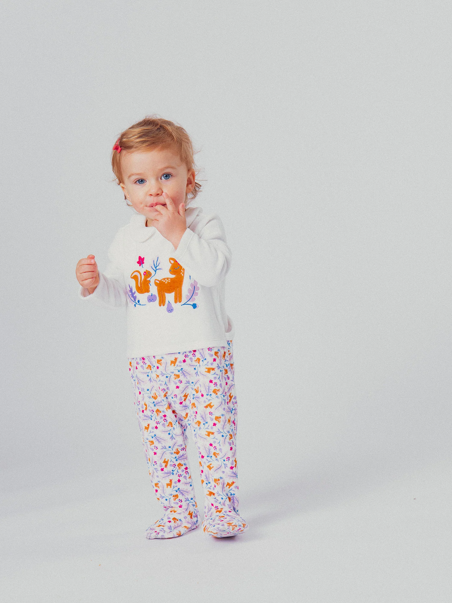 Grenouillere automne pour bébé fille - Image 2
