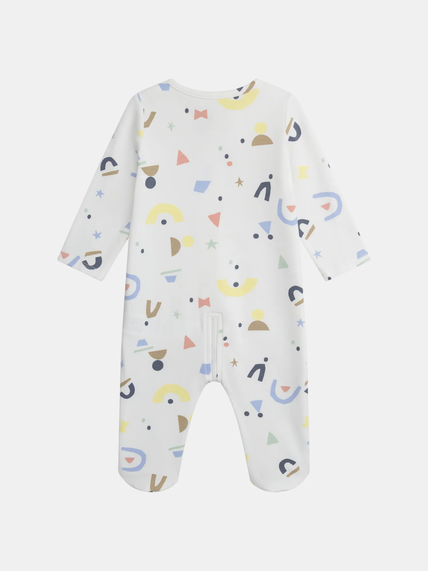 Grenouillère légère naissance imprimé fantaisie - Image 3