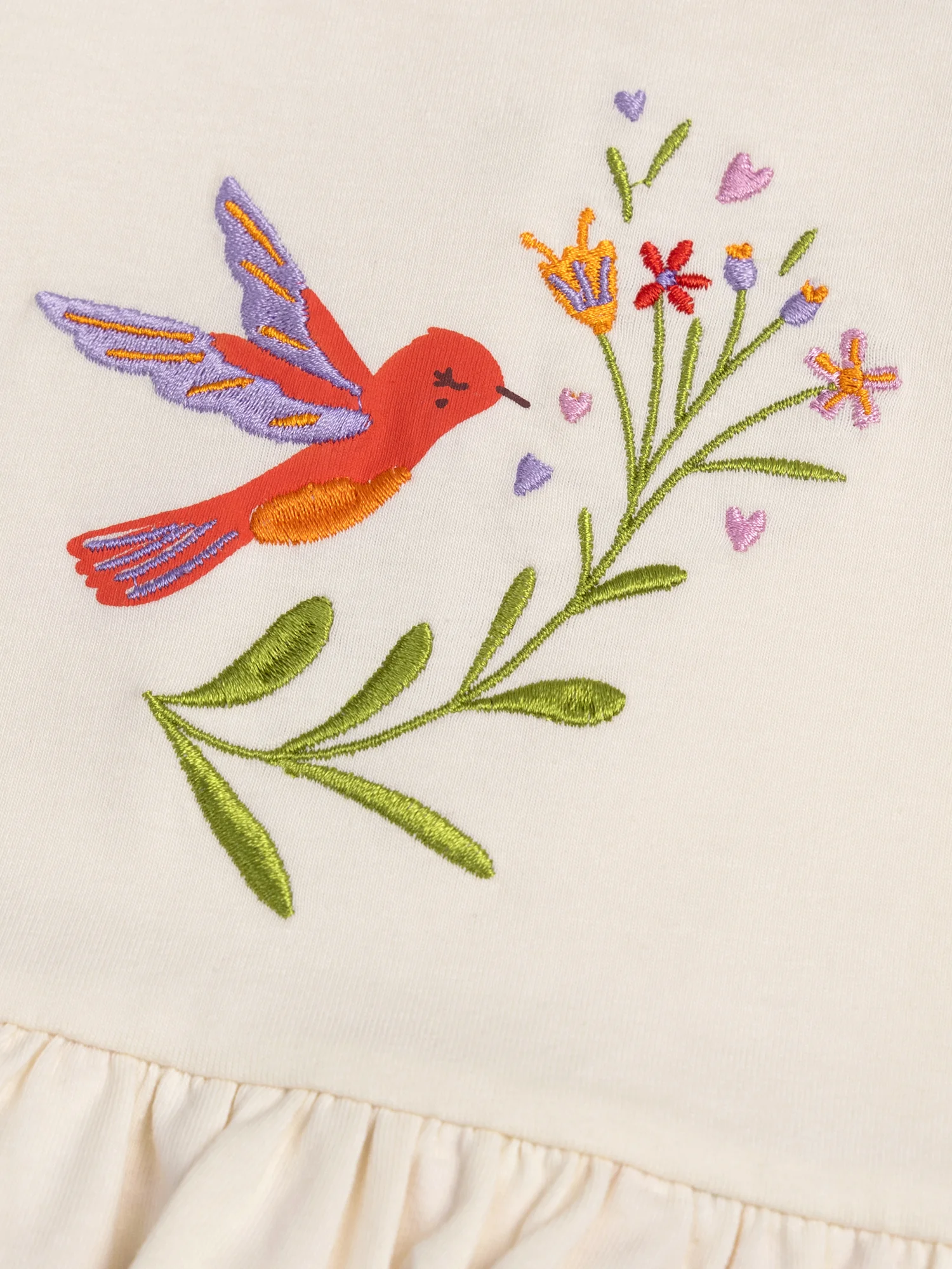 Grenouillere colibri pour bébé fille - Image 2
