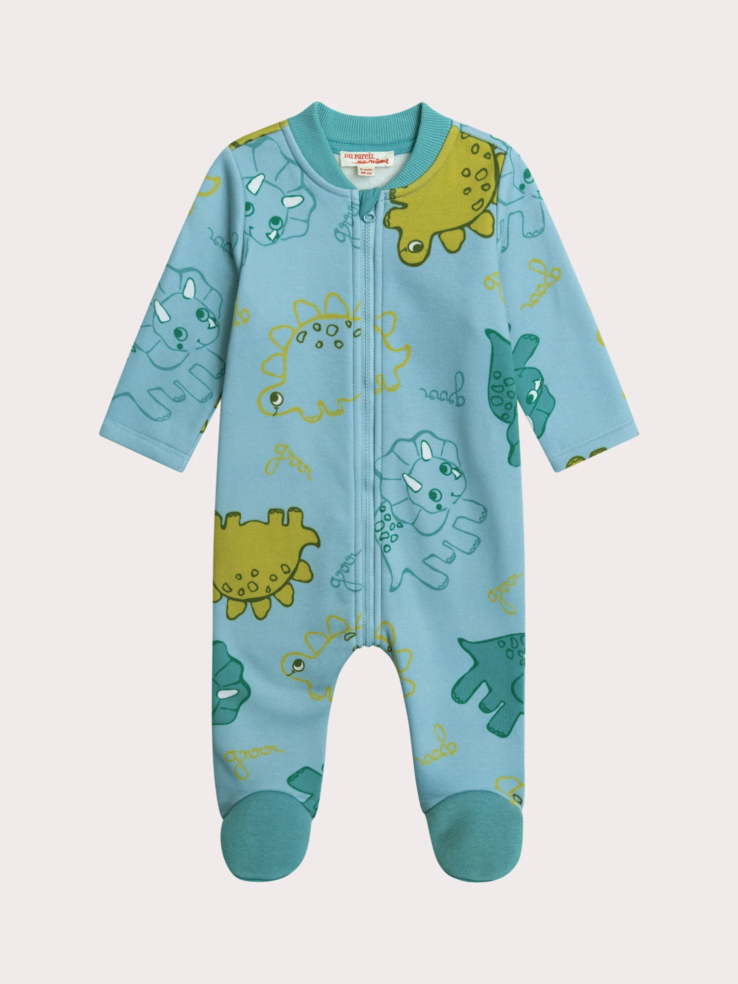 Grenouillère dinosaure pour bébé garçon