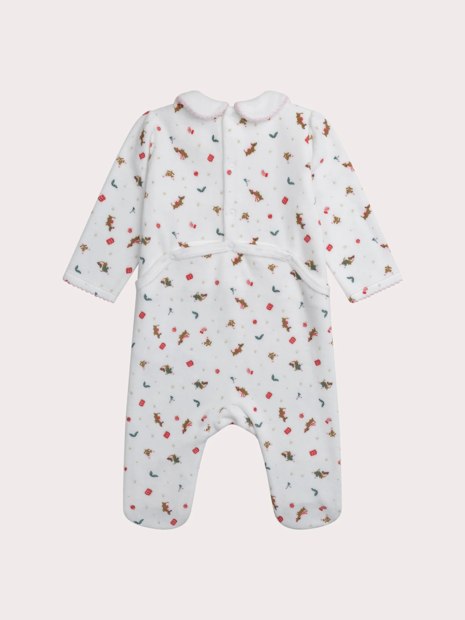 Grenouillère de Noël pour bébé fille - Image 4