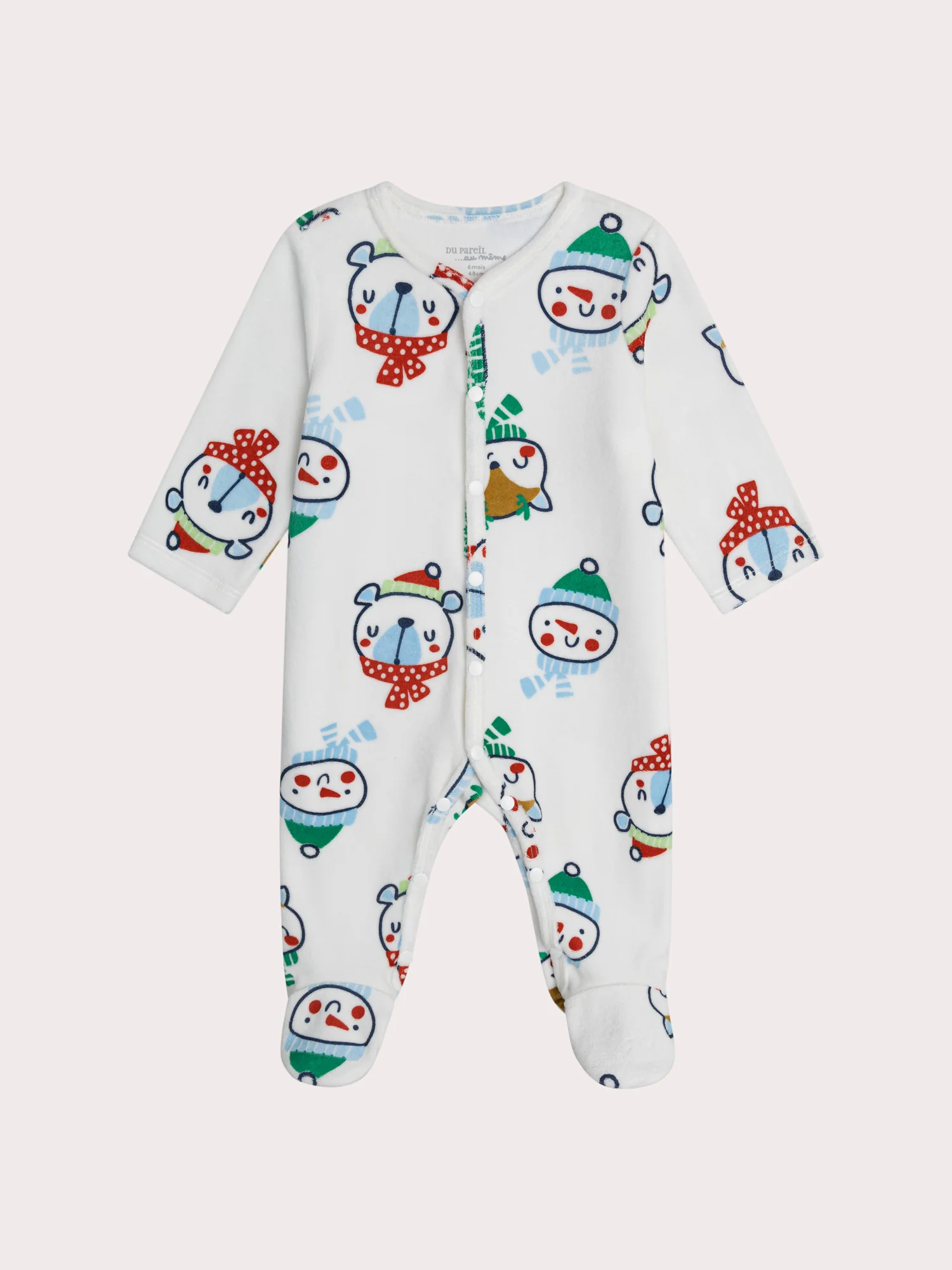 Grenouillère de Noël pour bébé garçon