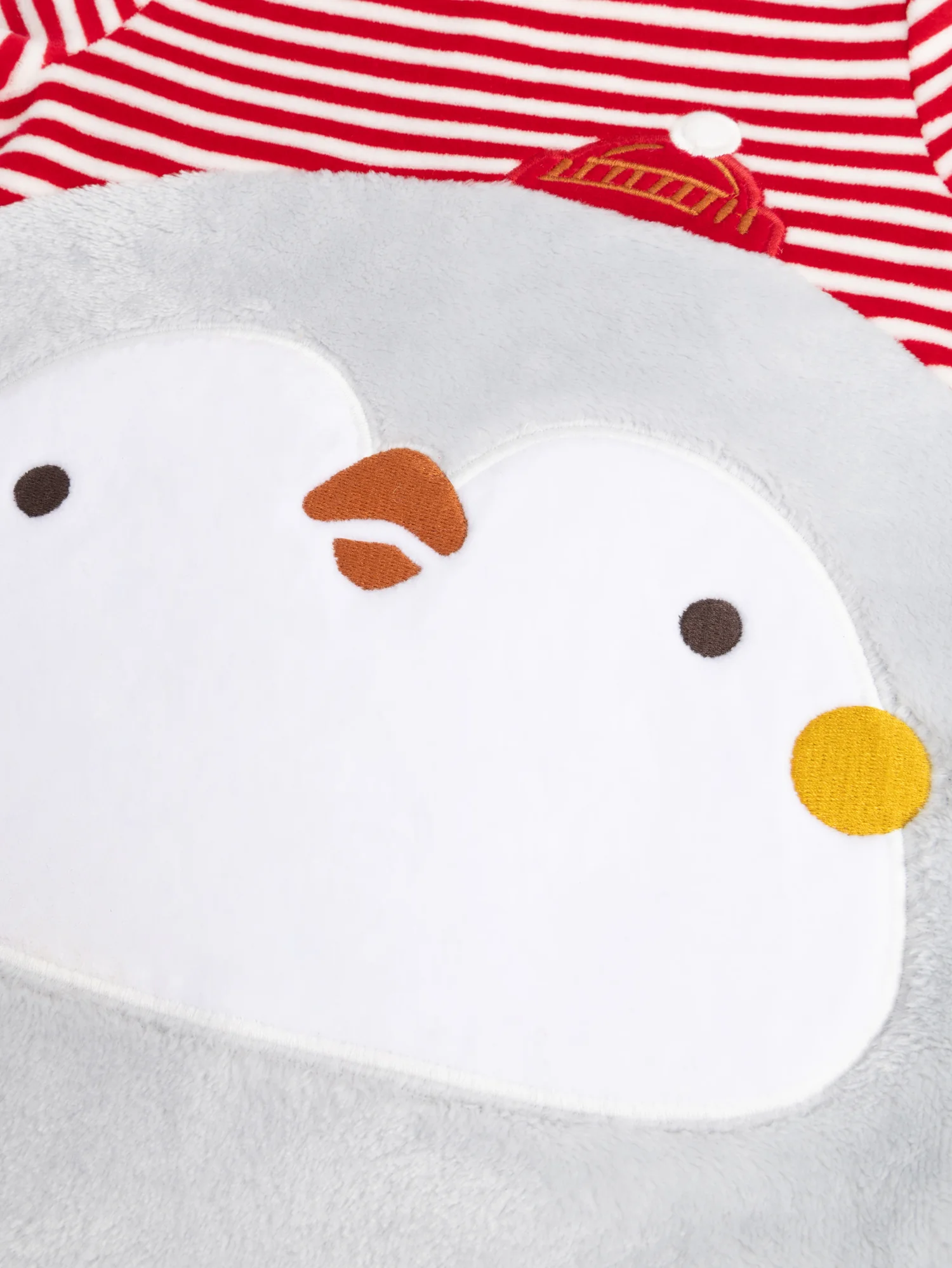 Grenouillere en velours theme Noël pour bébé garçon - Image 2