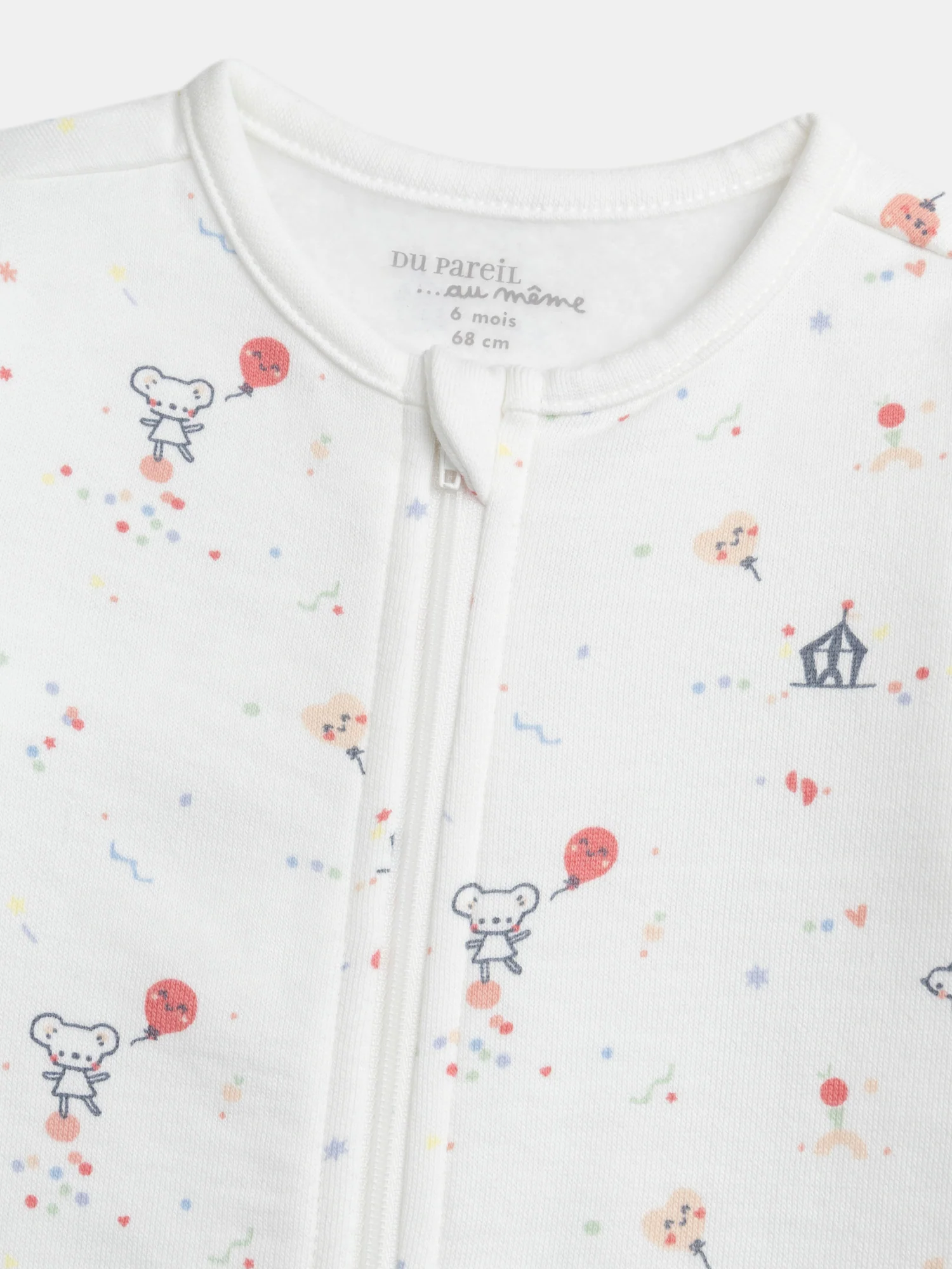 Grenouillère imprimé fantaisie pour fille - Image 2