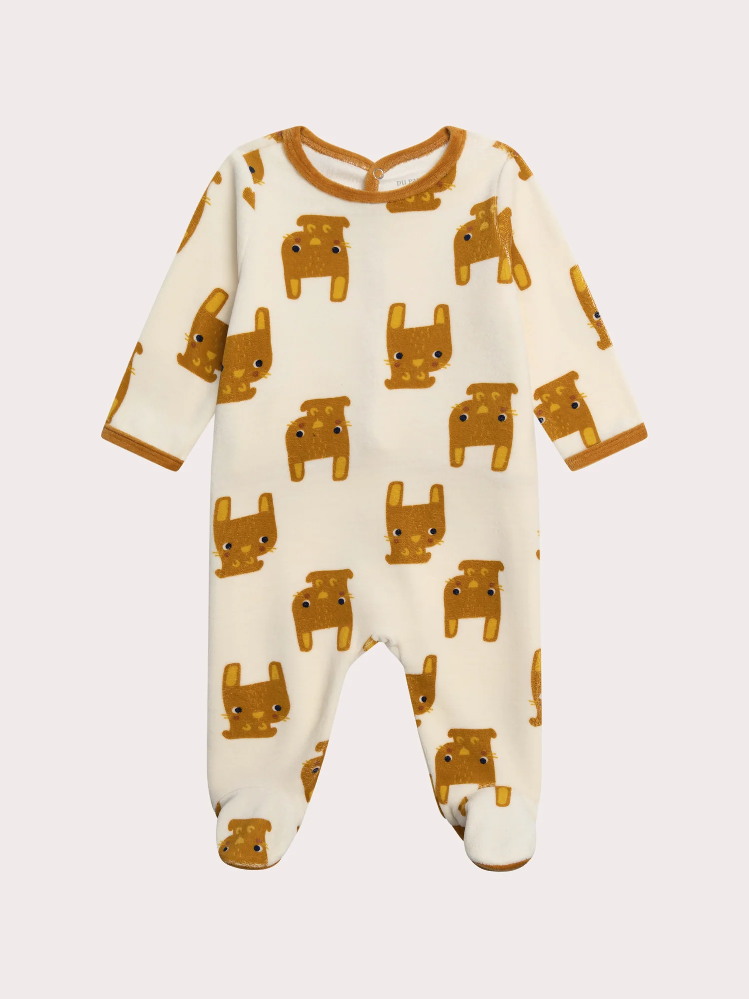 Grenouillere lapin pour bébé garçon