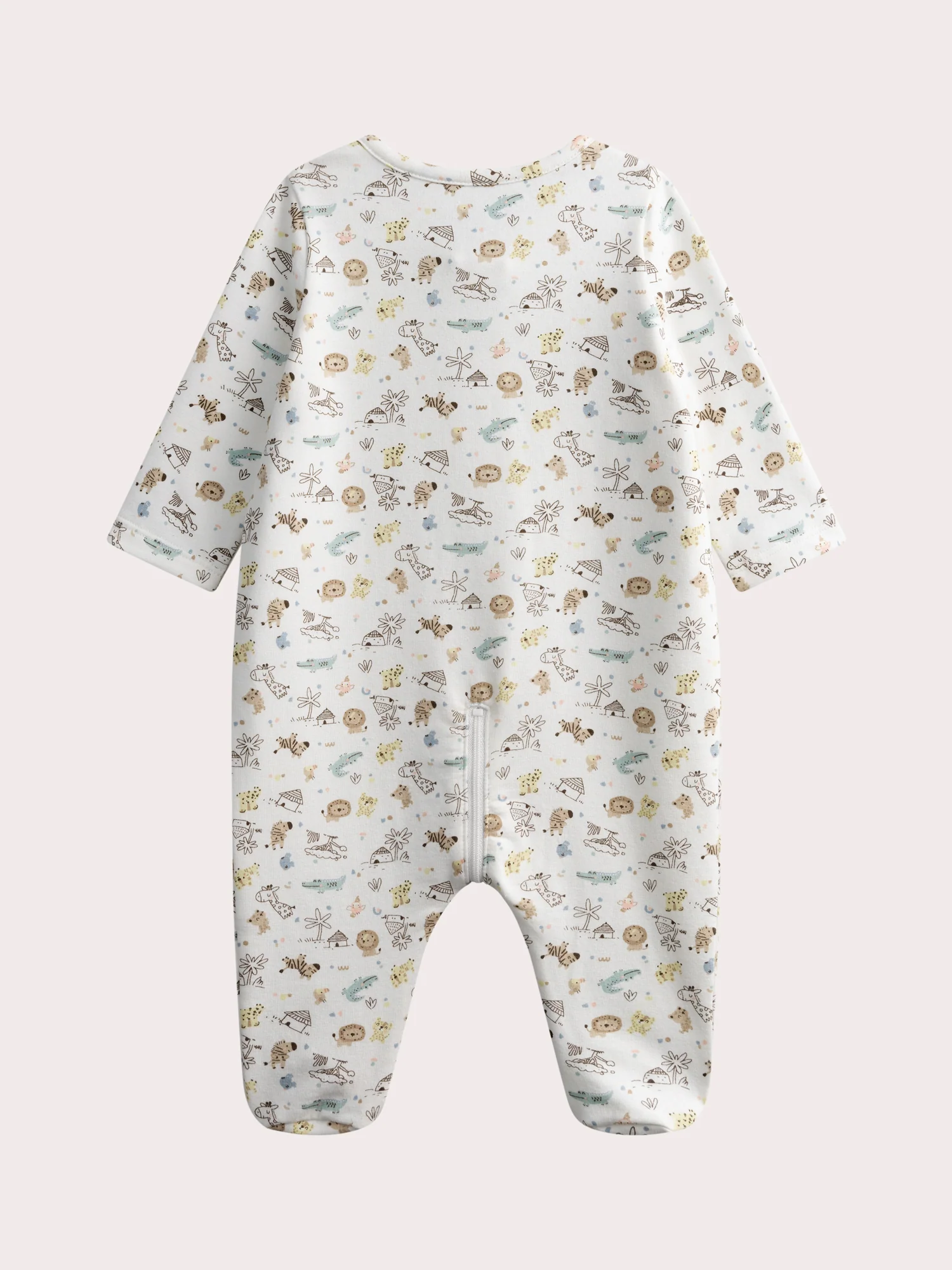 Grenouillère naissance imprimée fantaisie - Image 3