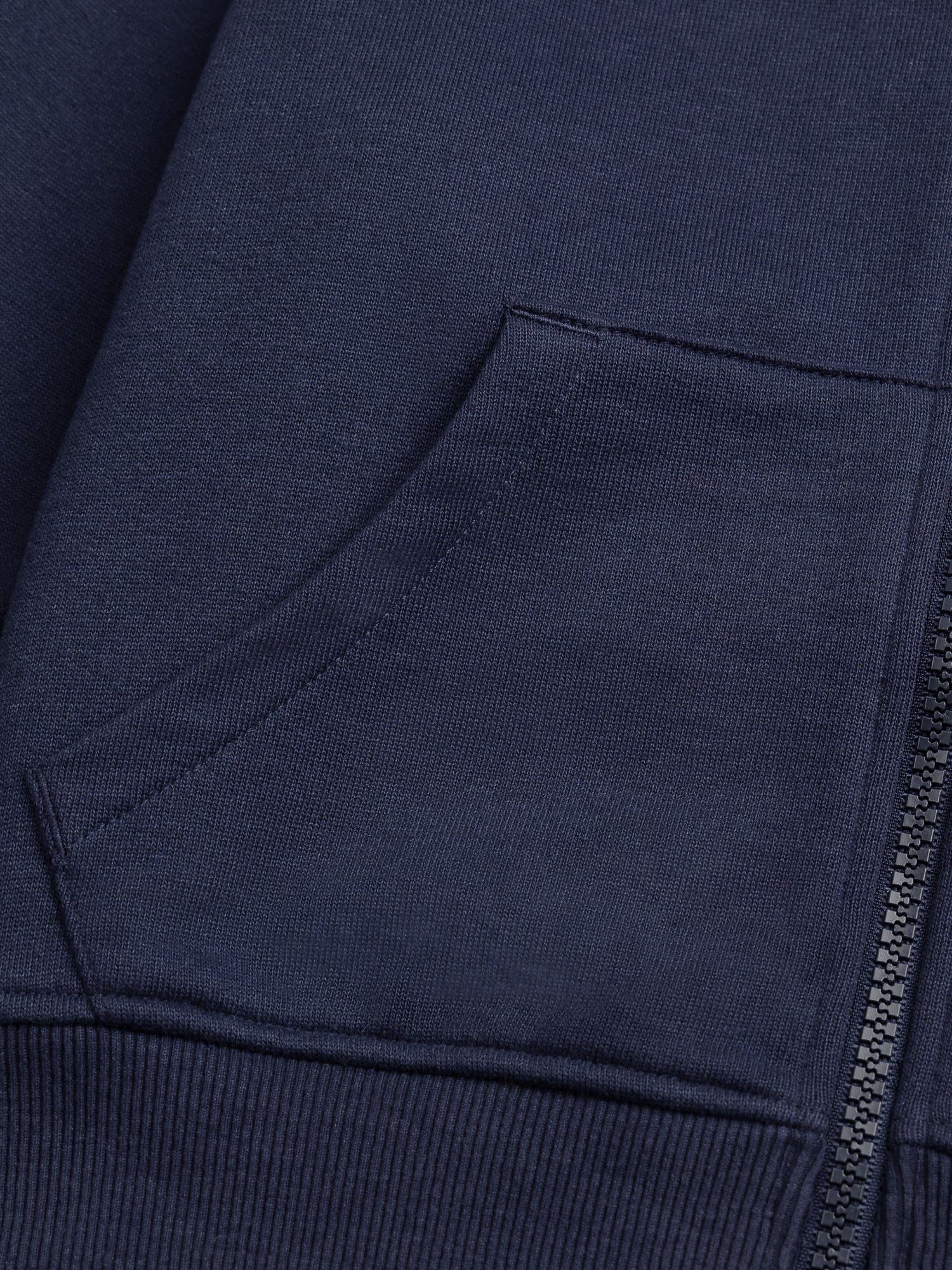 Haut de jogging bleu foncé à capuche pour garçon - Image 4