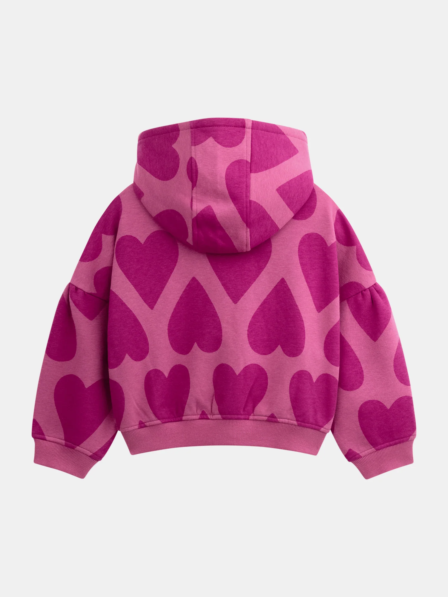 Haut de jogging rose imprimé coeur pour fille - Image 8