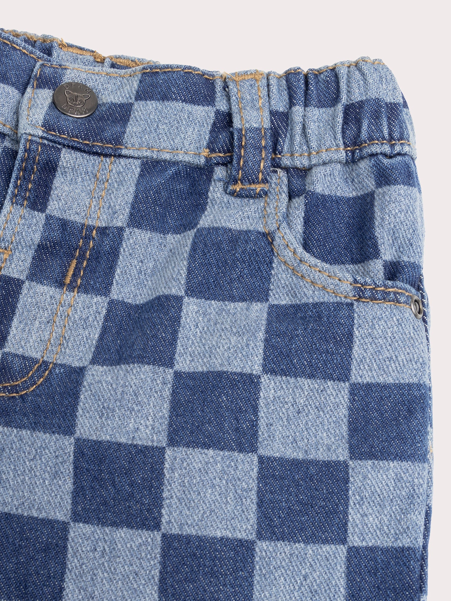 Jean imprimé bleu pour bébé garçon - Image 2