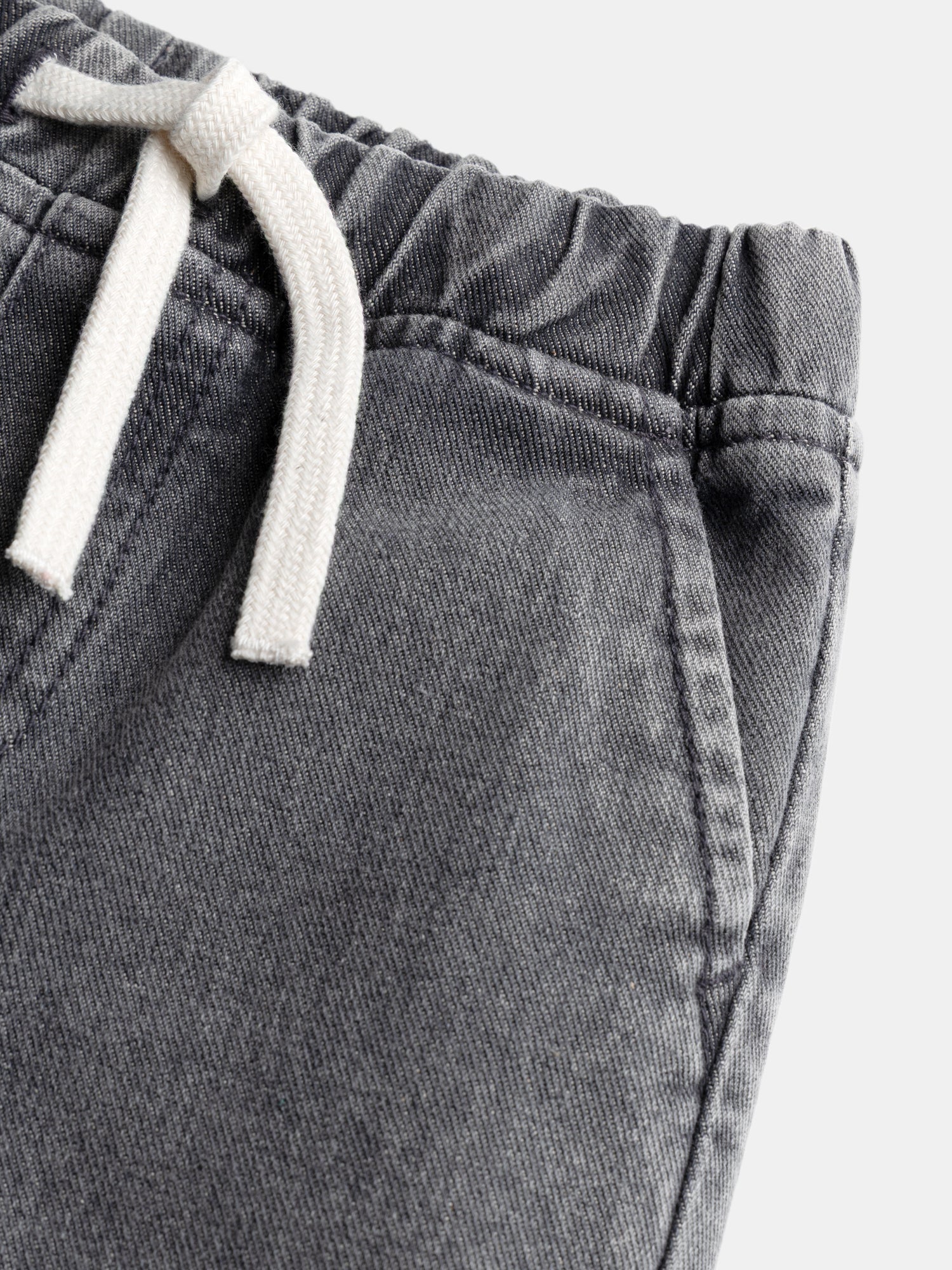 Jeans en denim gris à poches pour garçon - Image 4