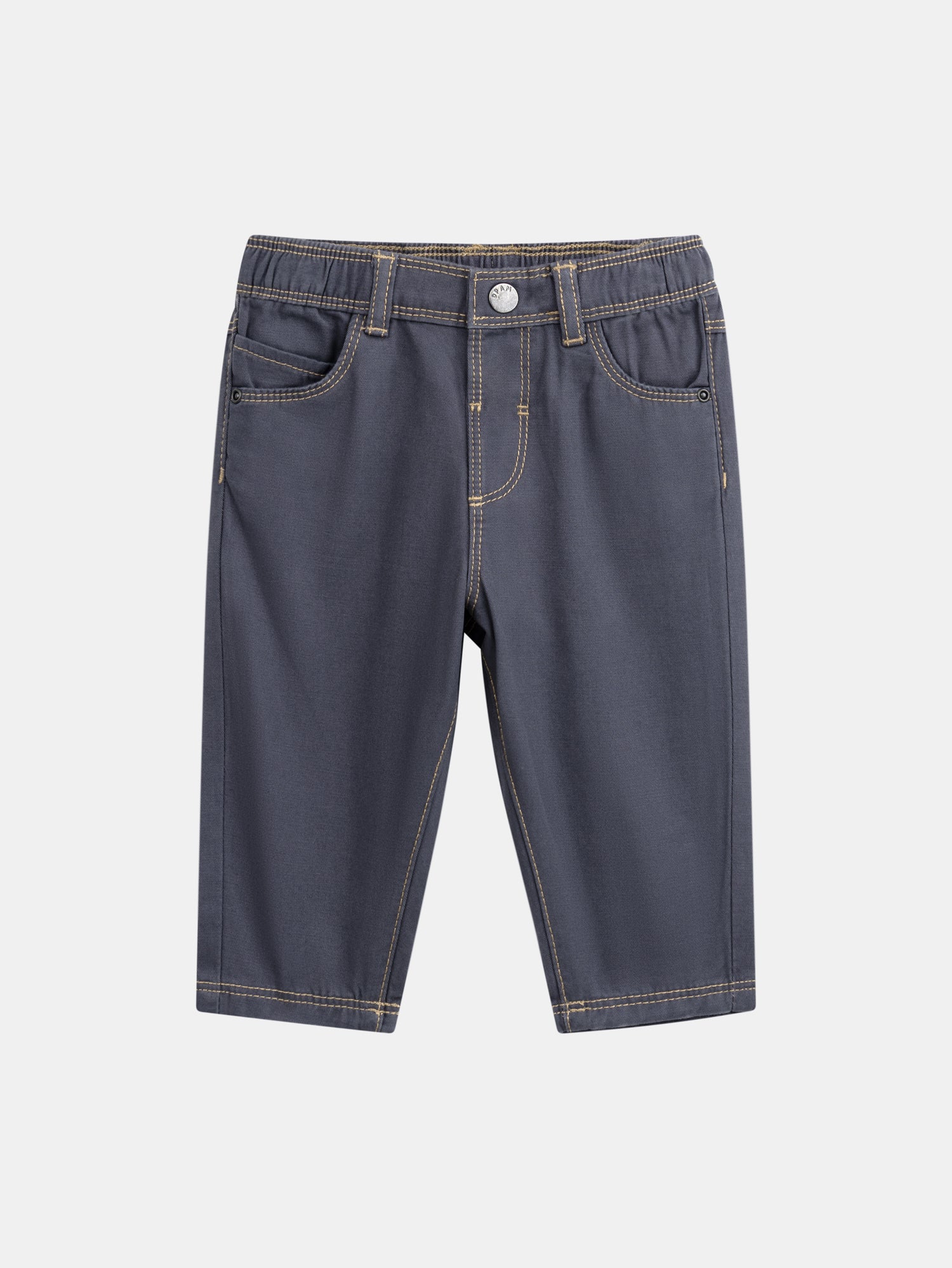 Jean en twill gris foncé pour bébé garçon