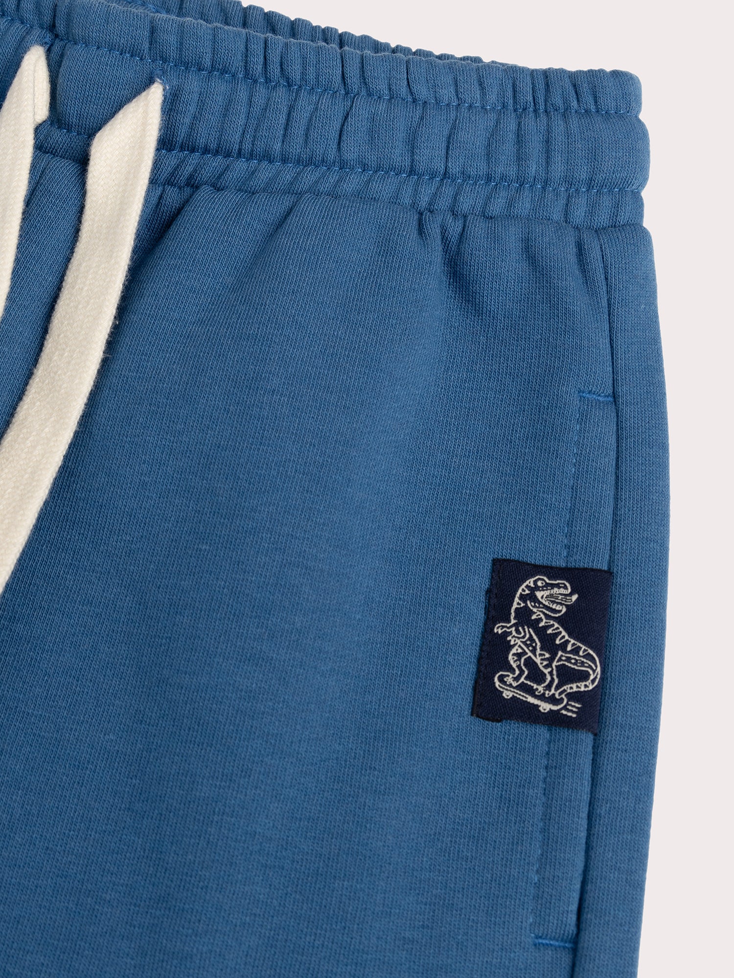 Jogging bleu uni - Image 2