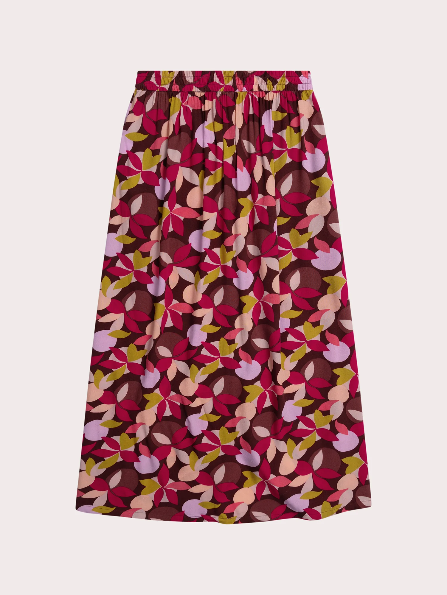 Jupe longue fluide imprimée pour femme - Image 3