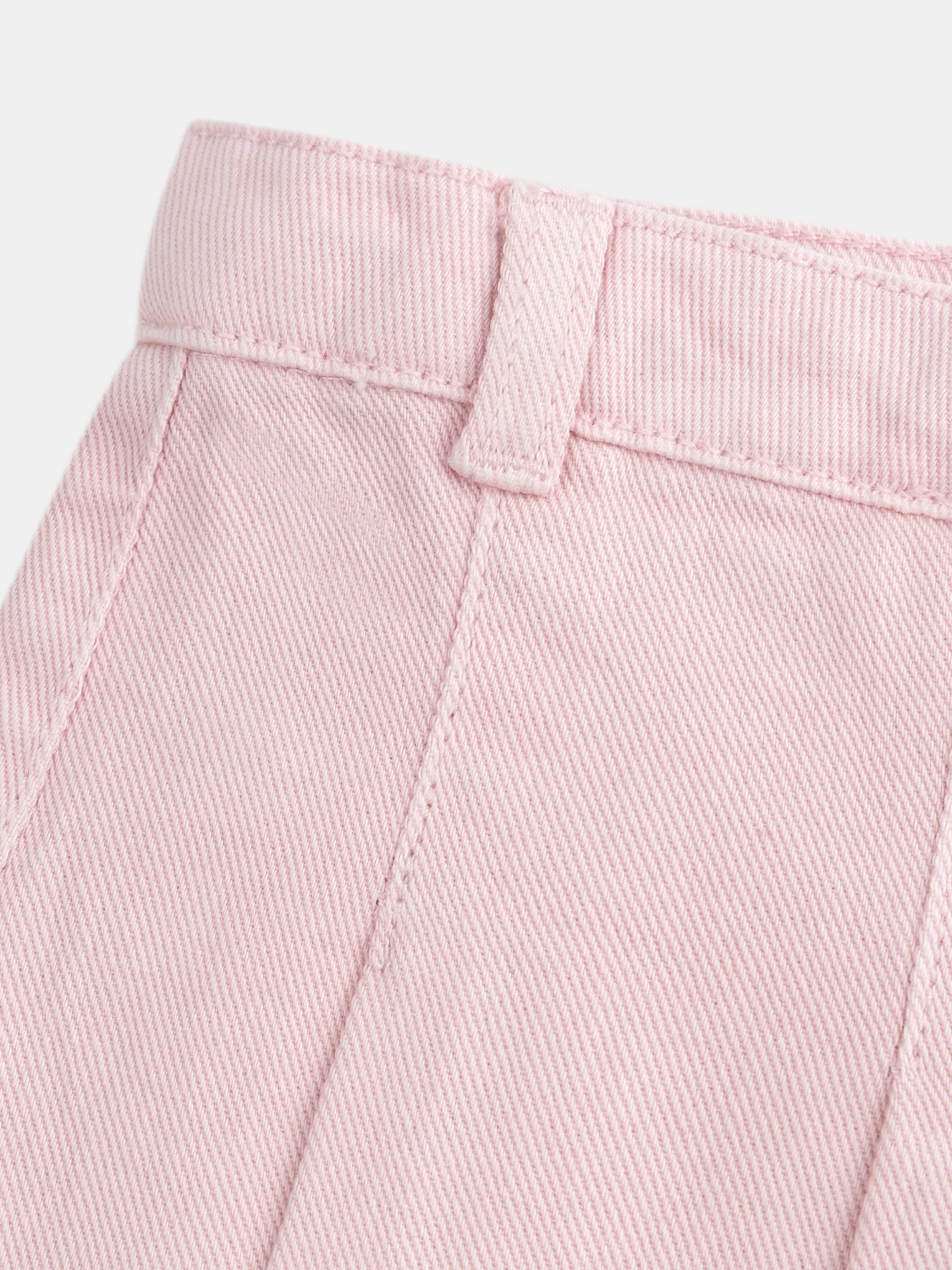 Jupe short rose à poches pour fille - Image 5