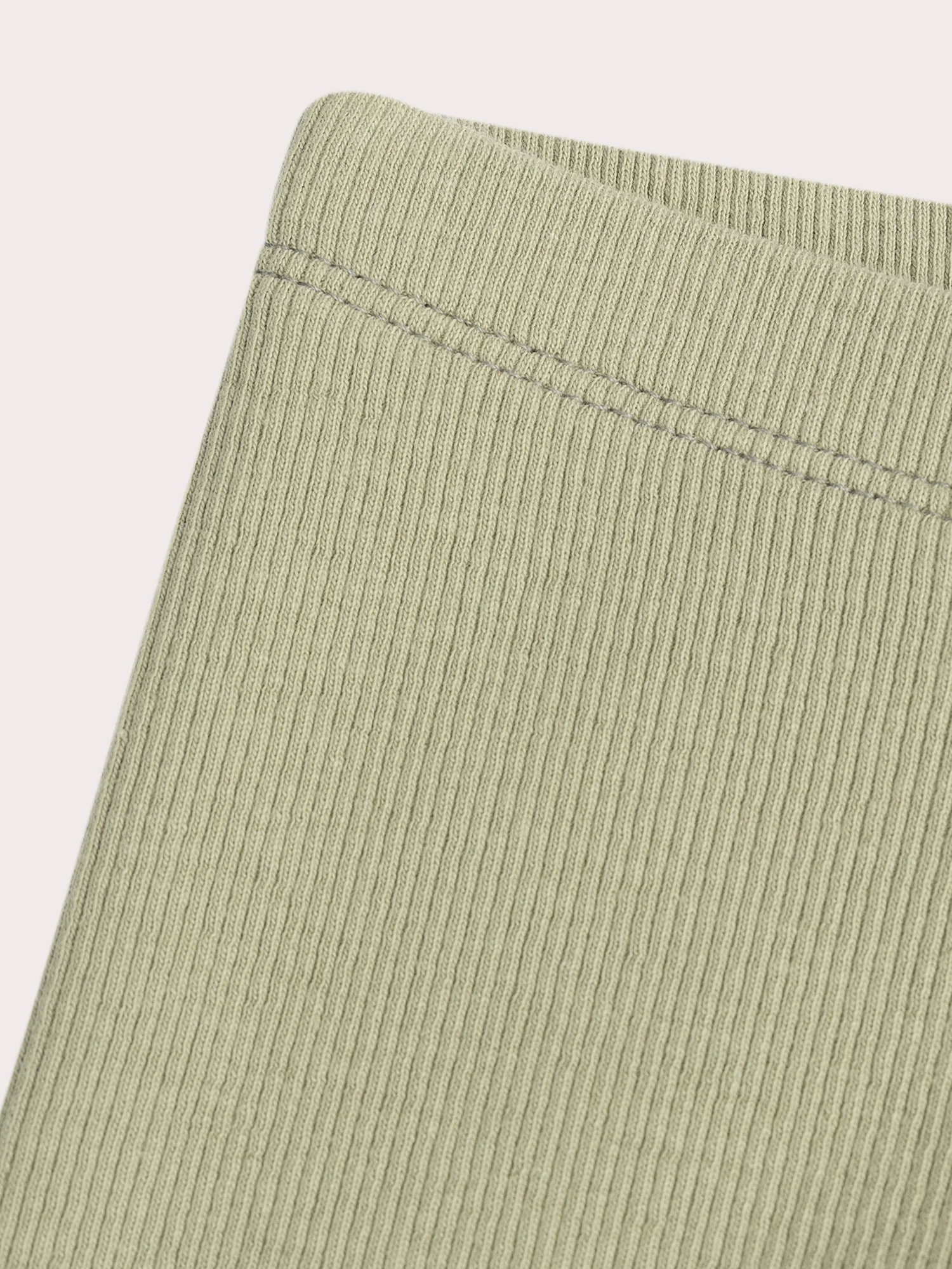 Legging côtélé kaki pour bébé fille - Image 2