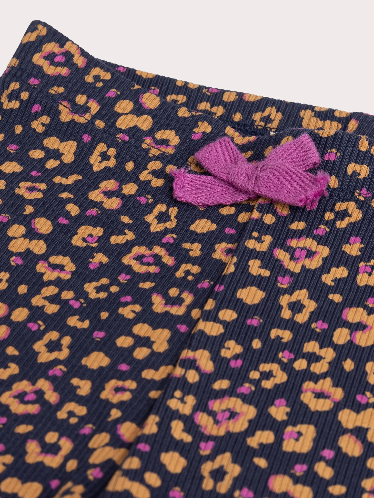 Legging en côte imprimé fantaisie pour bébé fille - Image 2
