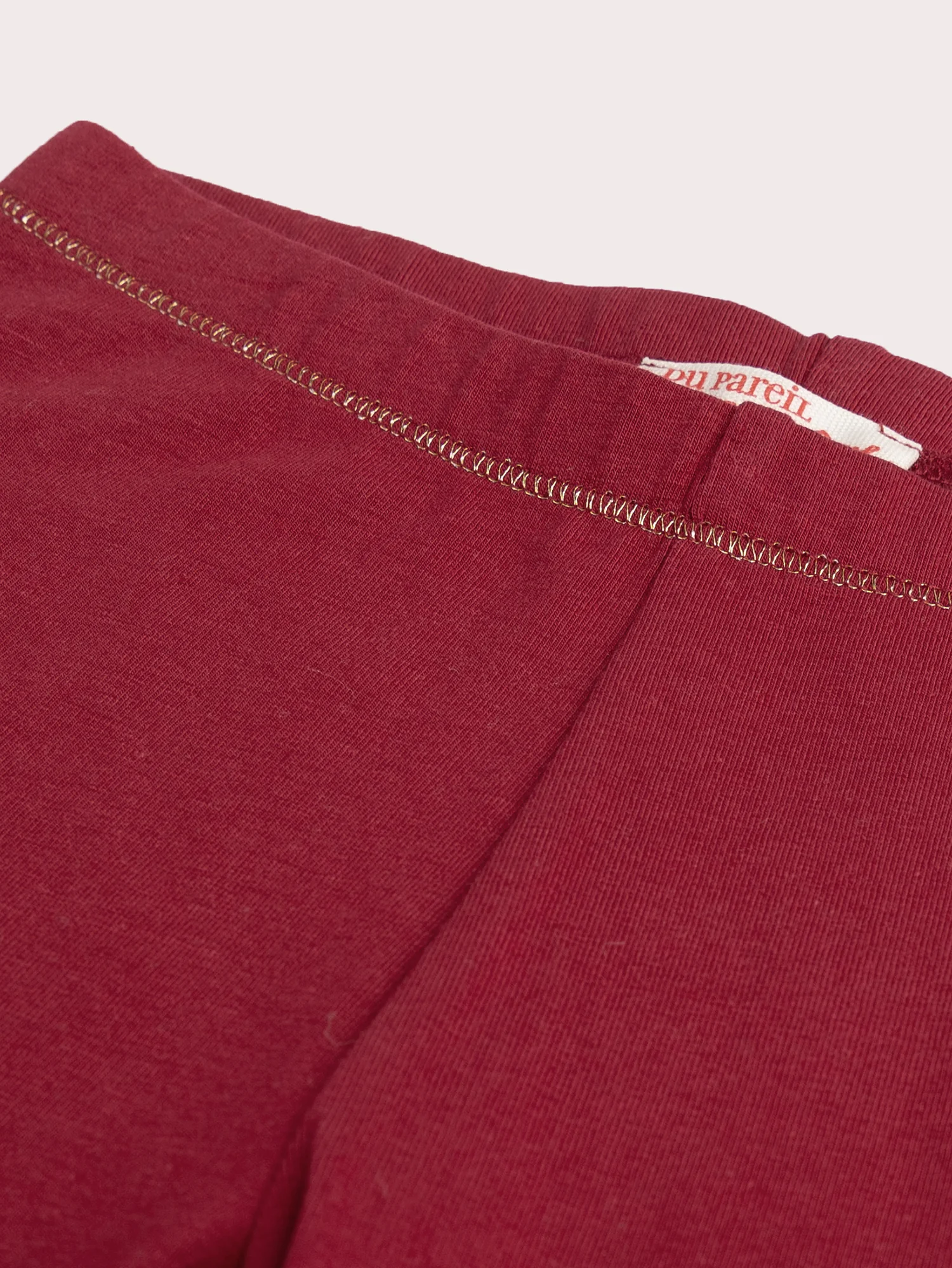 Legging rouge pour fille - Image 2