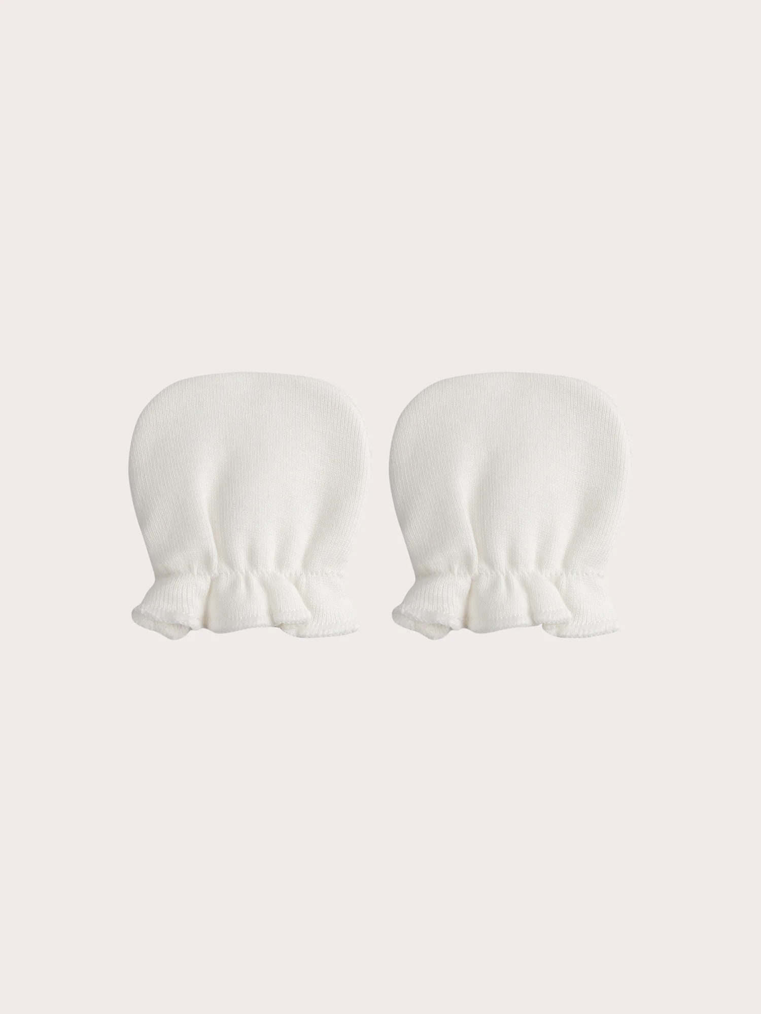 Lot bonnet de naissance et moufles - Image 4