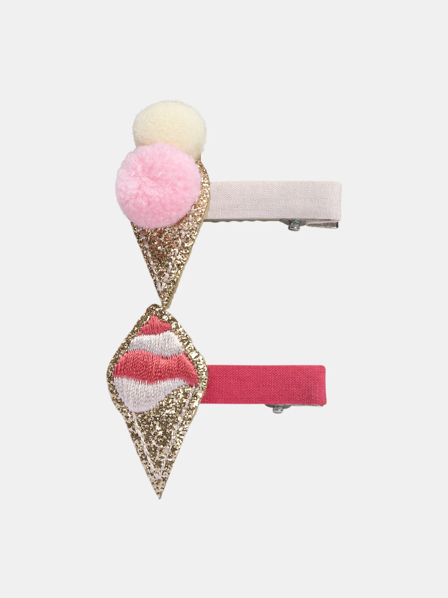lot de 2 barrettes glaces pour fille