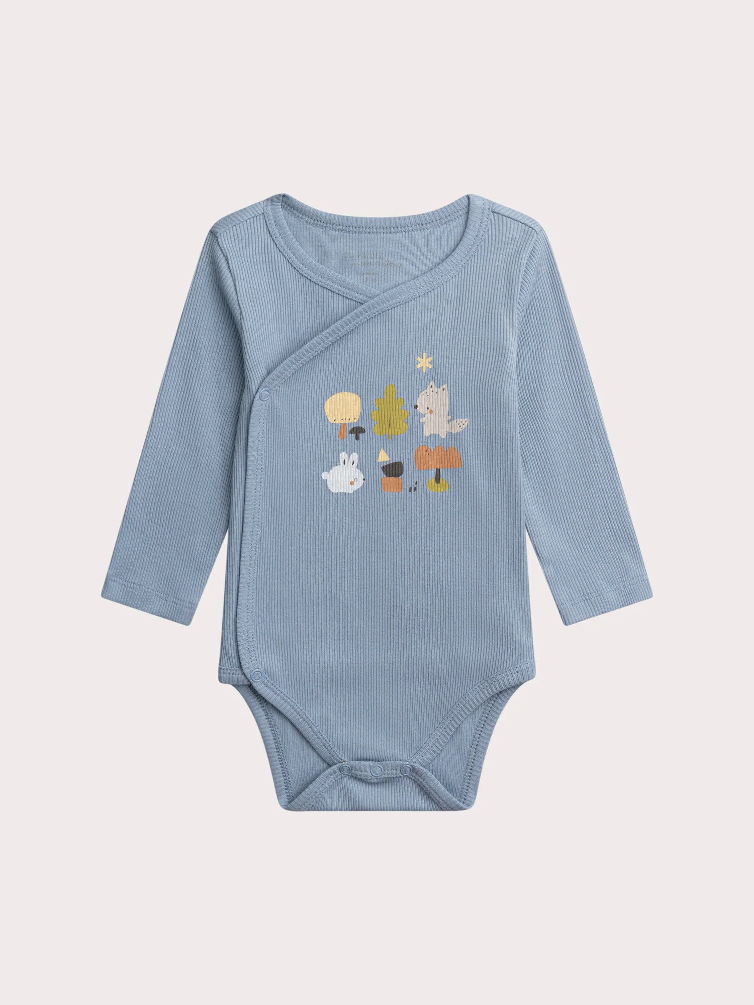 Lot de 2 bodies de naissance motif fantaisie pour bébé garçon - Image 2