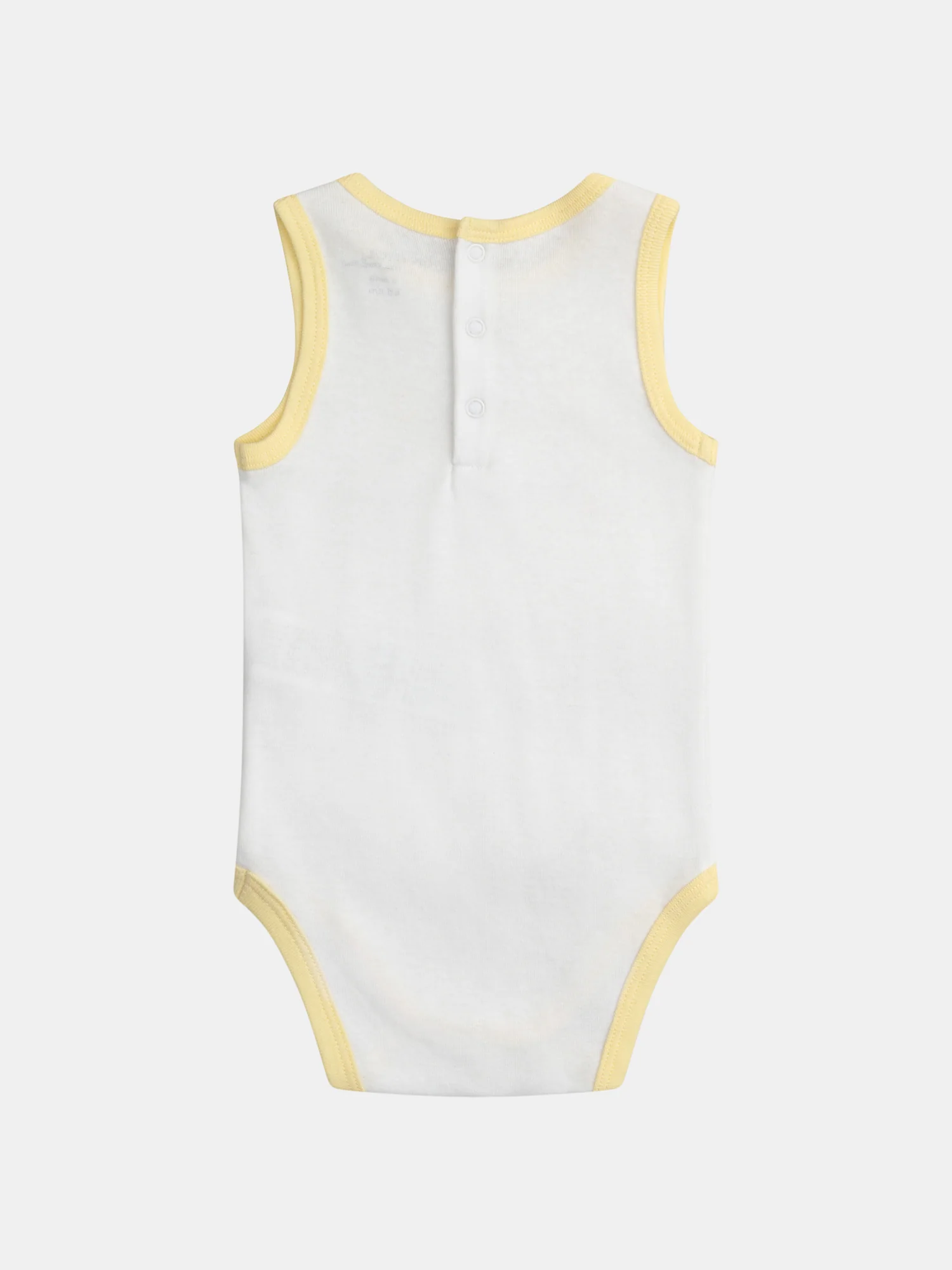 Lot de 2 bodies sans manches rayé et motif tigre pour bébé garçon - Image 4