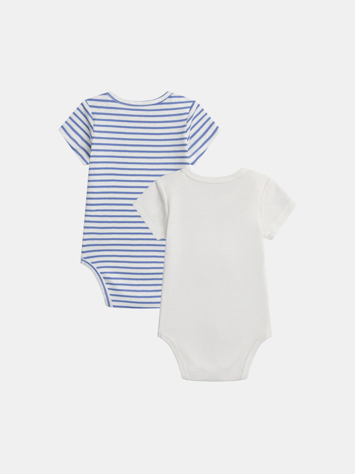 Lot de 2 bodies tigre écru et rayé à manches courtespour bébé garçon - Image 5