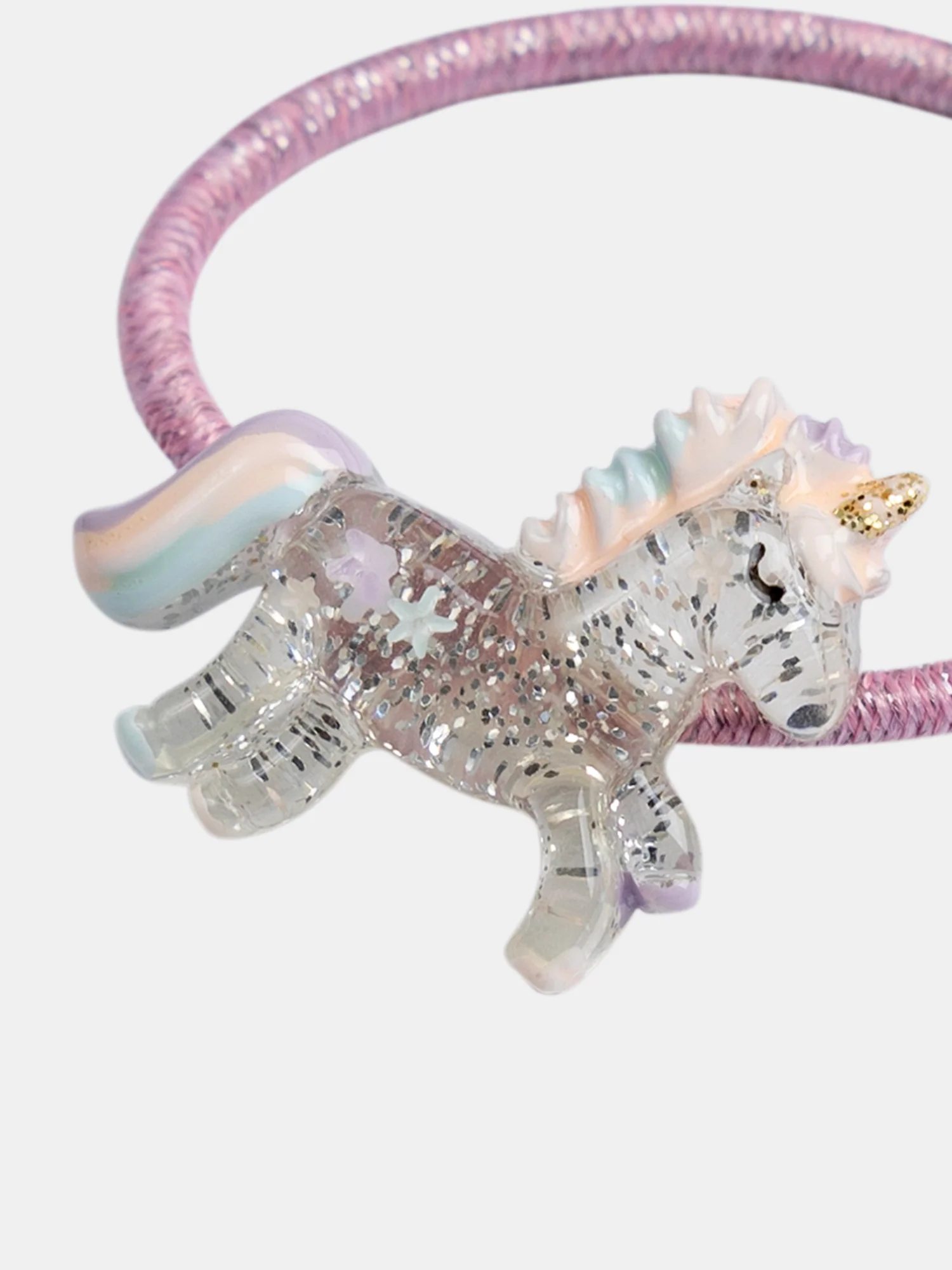 Lot de 2 minis élastiques licornes pour fille - Image 3