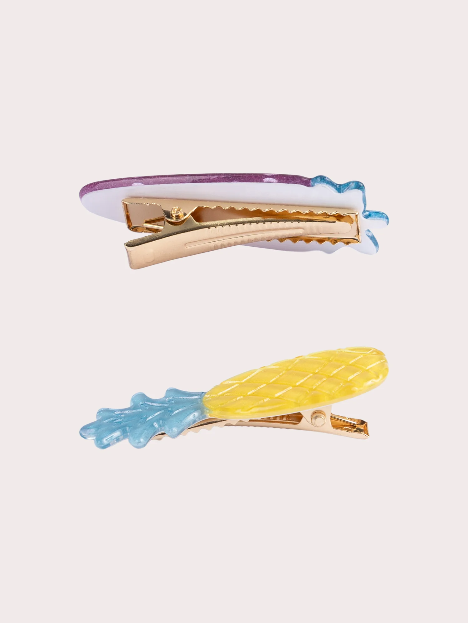 Lot de 3 barrettes fruits pour fille - Image 2