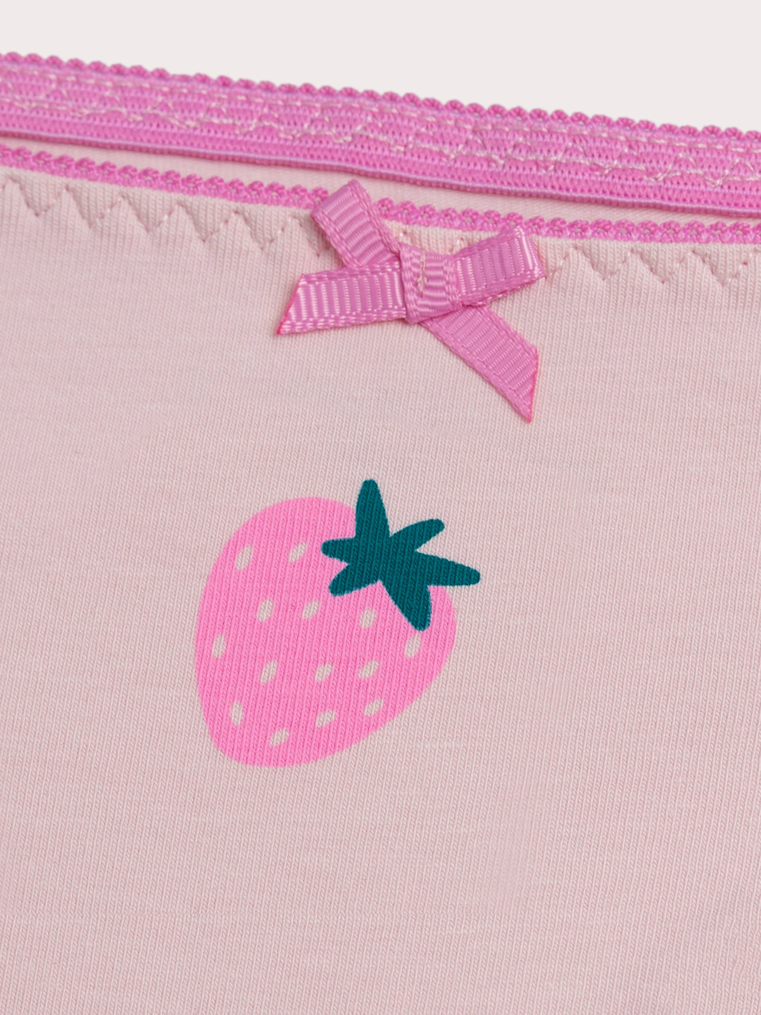Lot de 3 culottes fraises pour enfant fille - Image 3