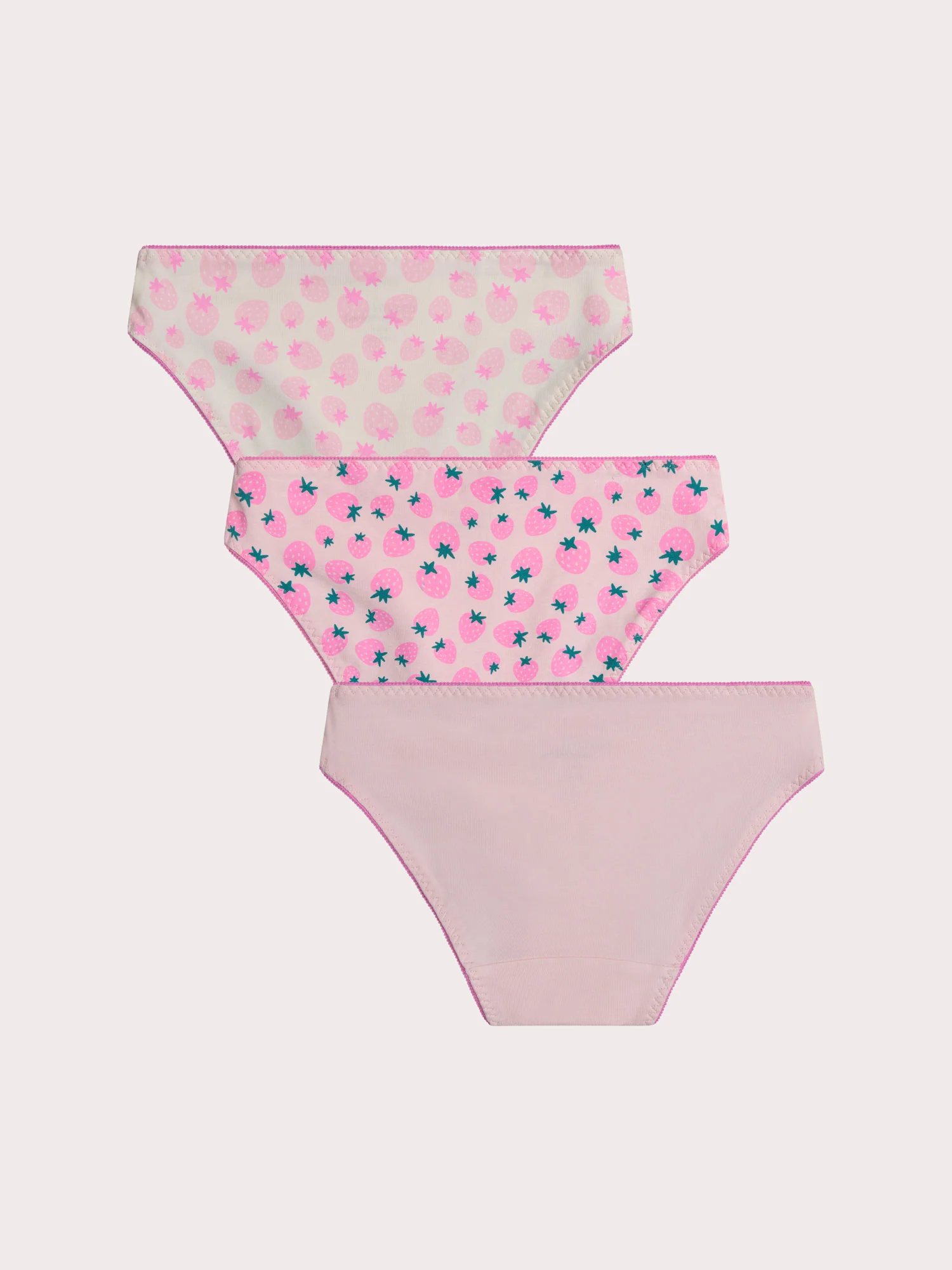 Lot de 3 culottes fraises pour enfant fille - Image 5