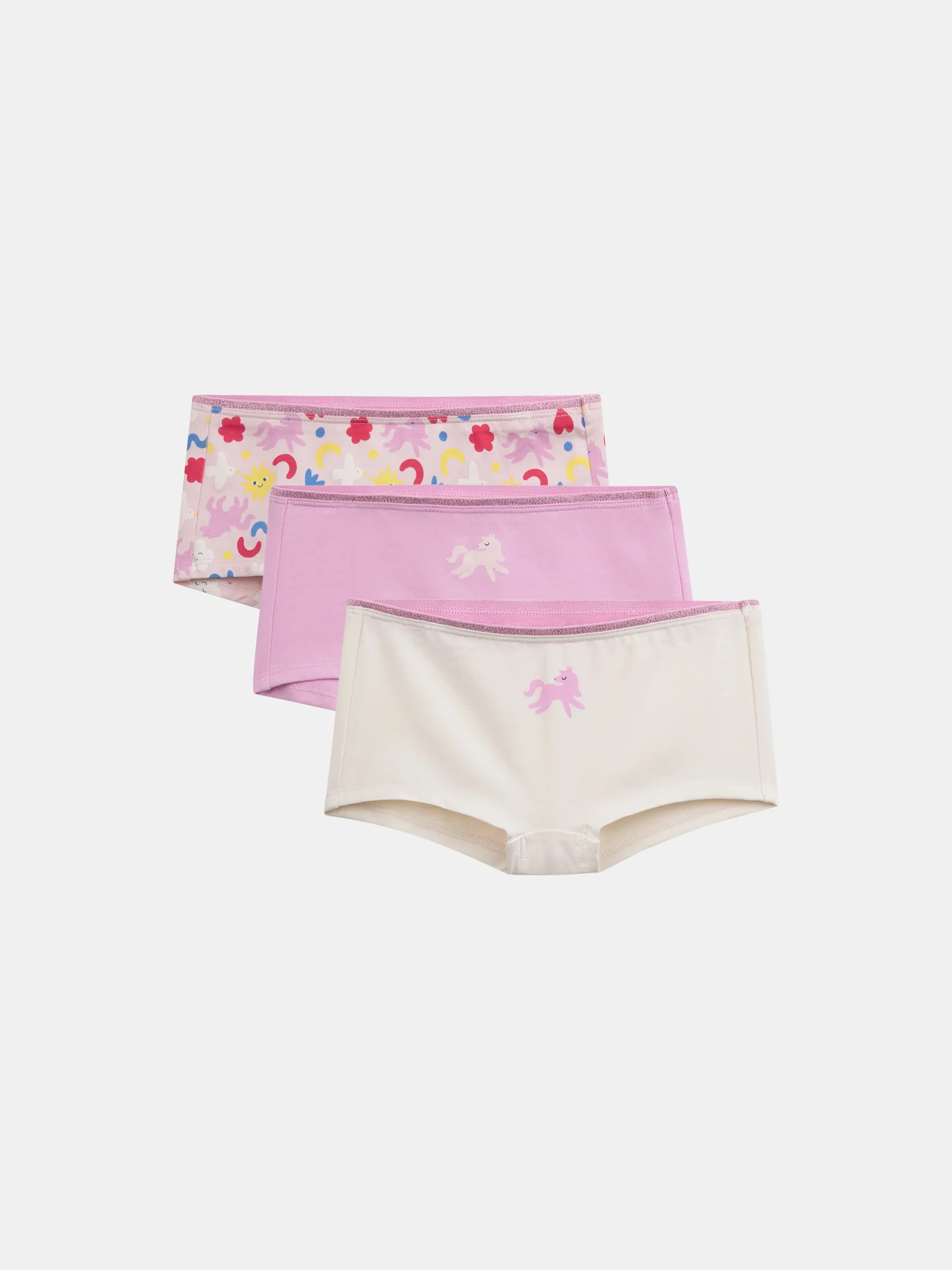 Lot de 3 shorties "DREAM" pour enfant fille