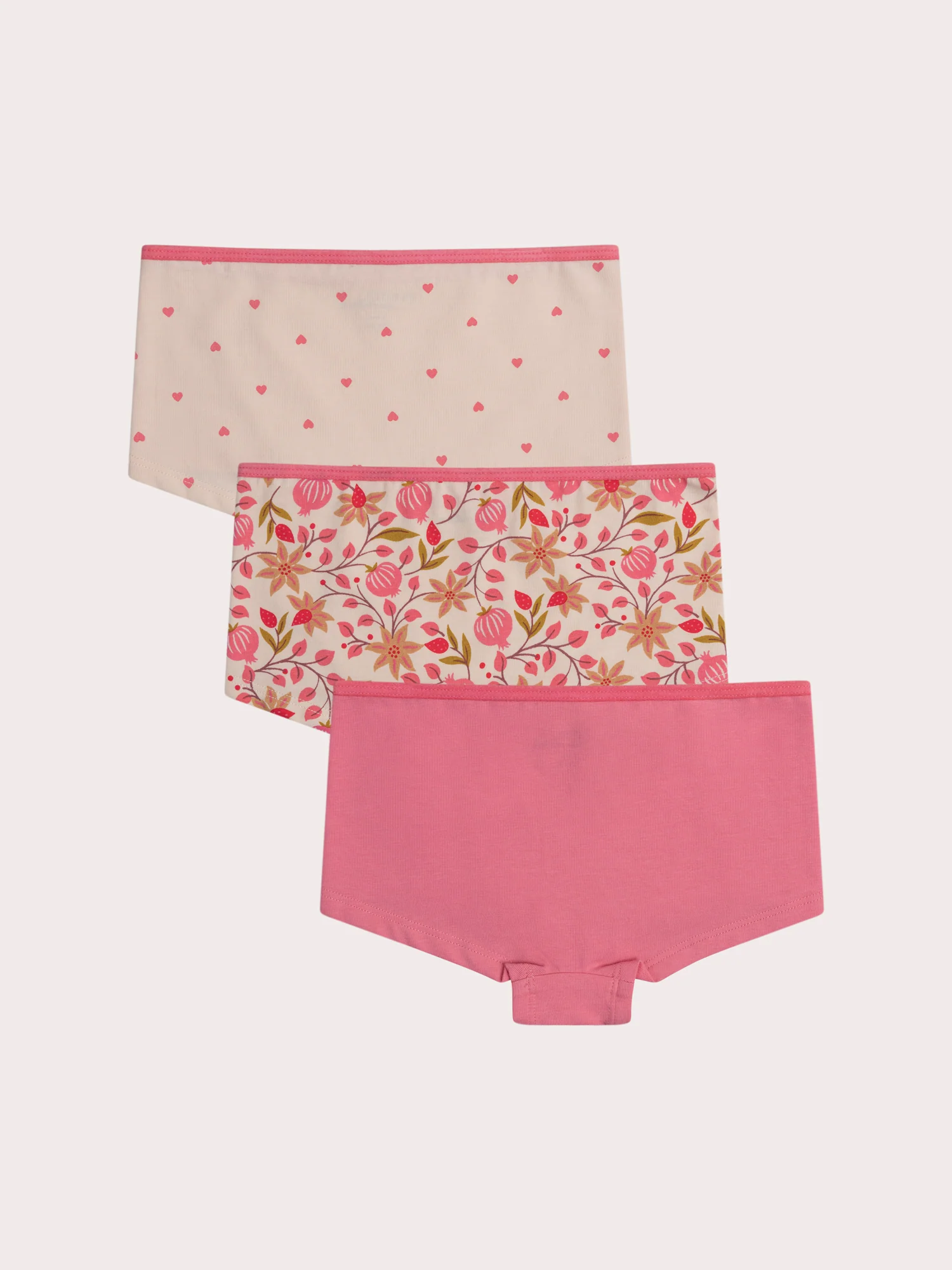 Lot de 3 shorty à fleurs pour enfant fille - Image 5