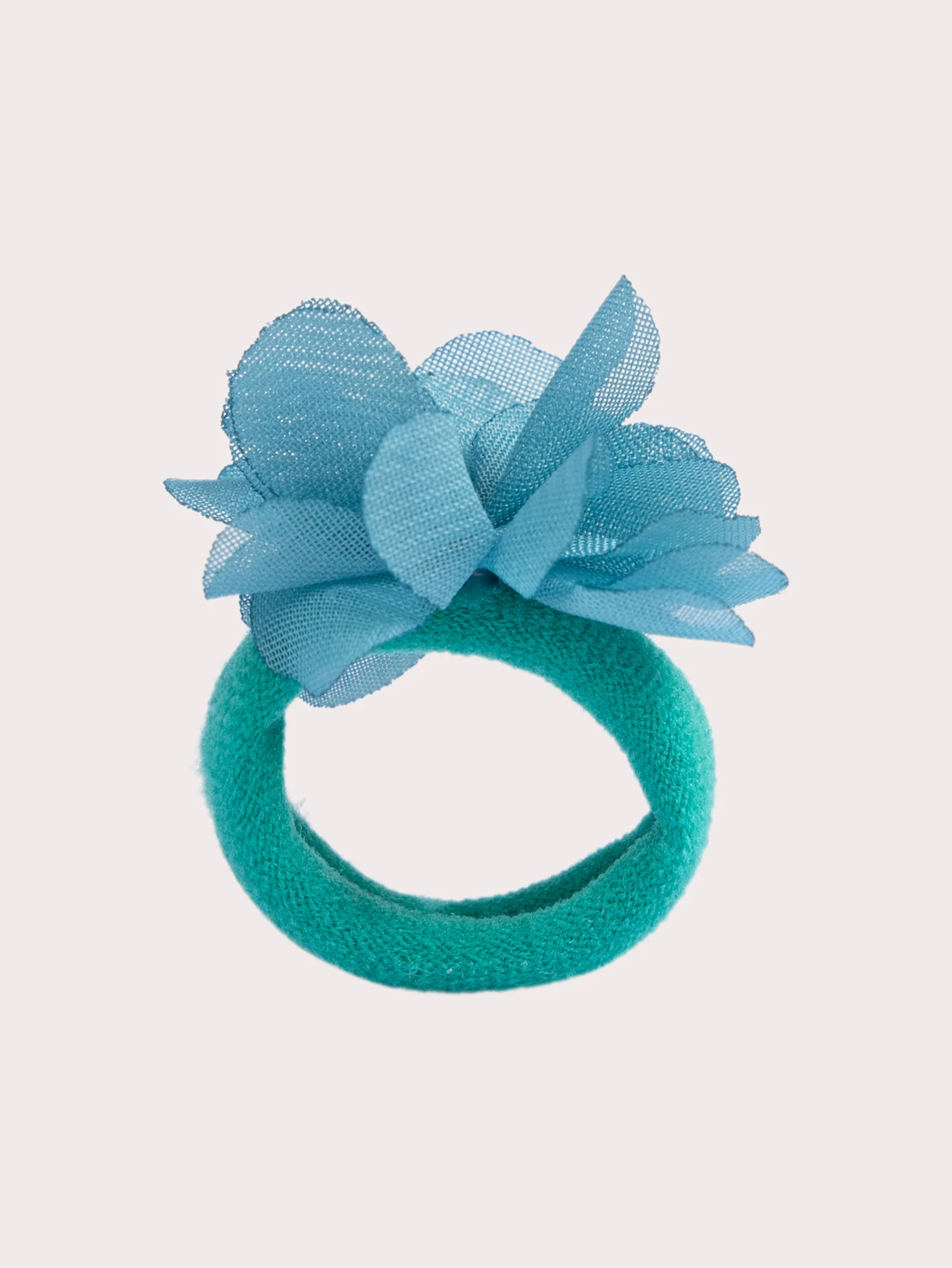 Lot de 4 élastiques fleuries pour fille - Image 2
