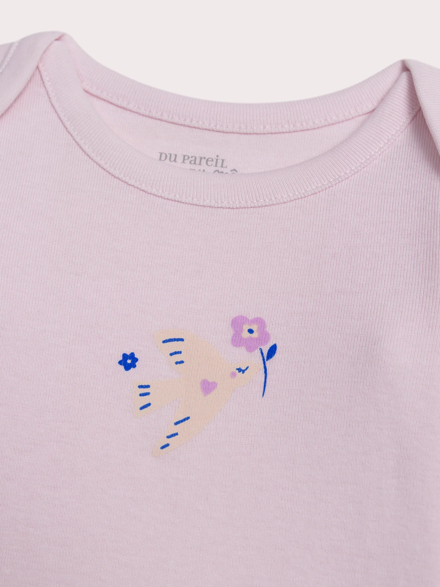 Lot de 5 body pour layette fille - Image 3